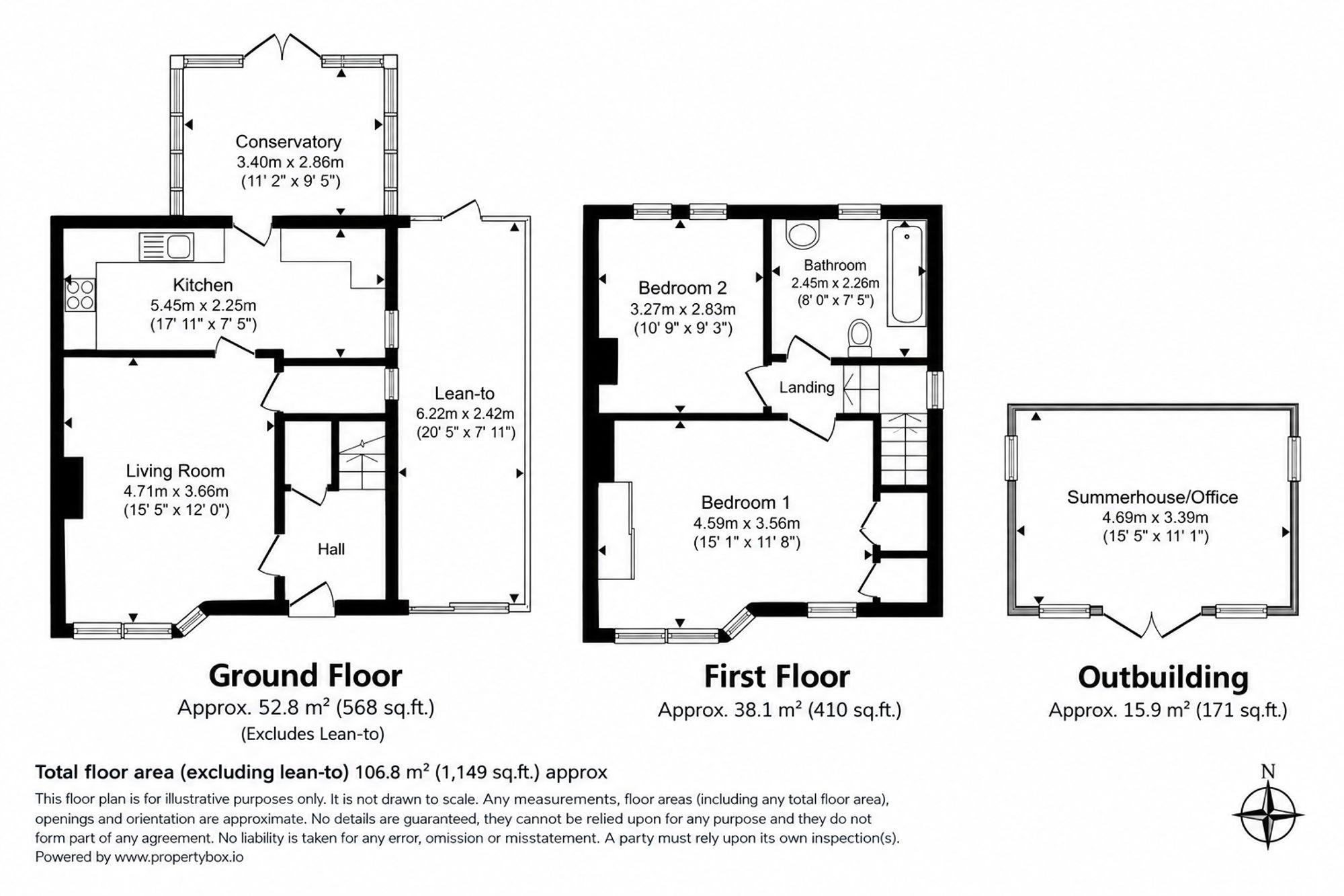 2 Cynthia Road, Poole floorplan