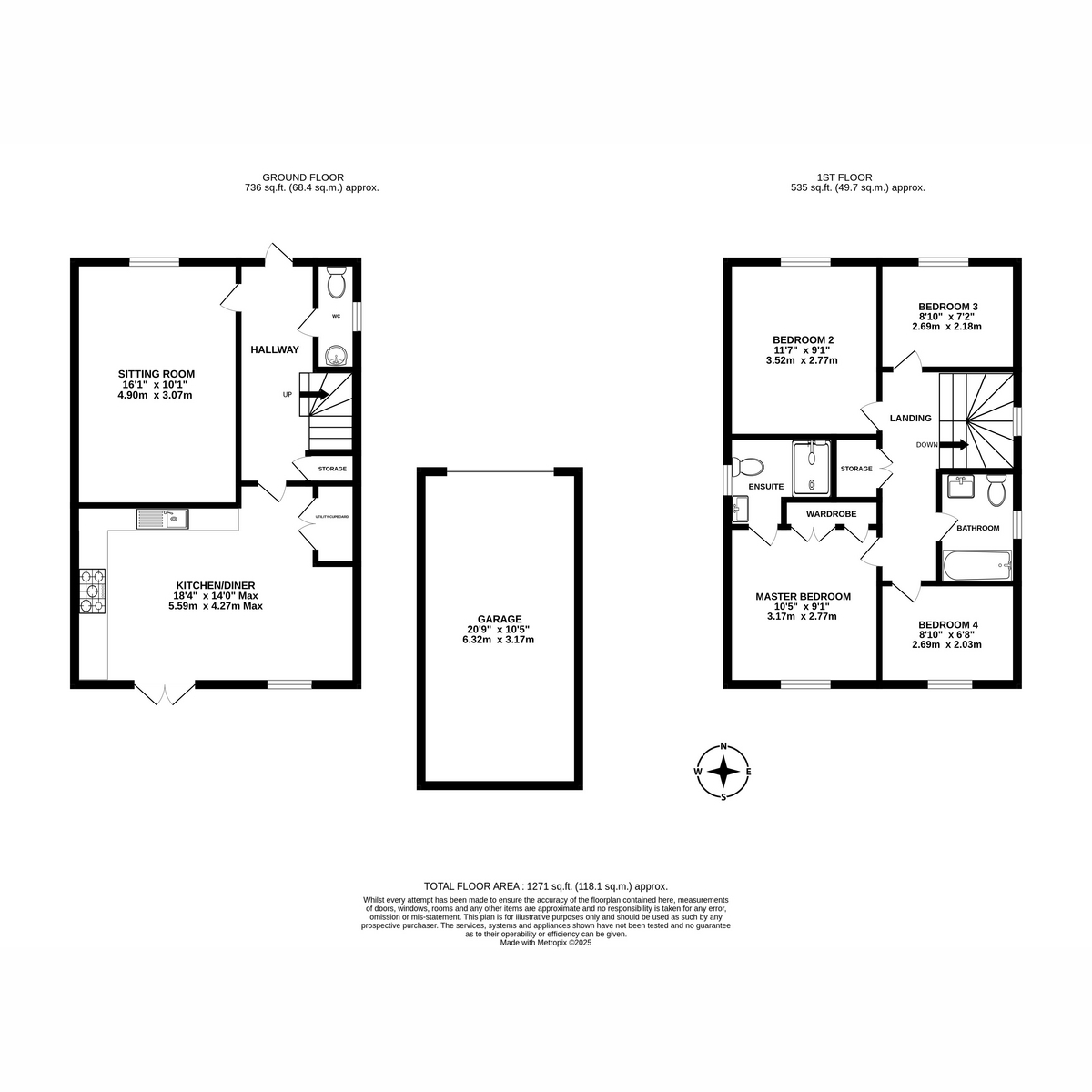 19, Quarry View, Bishops Itchington floorplan