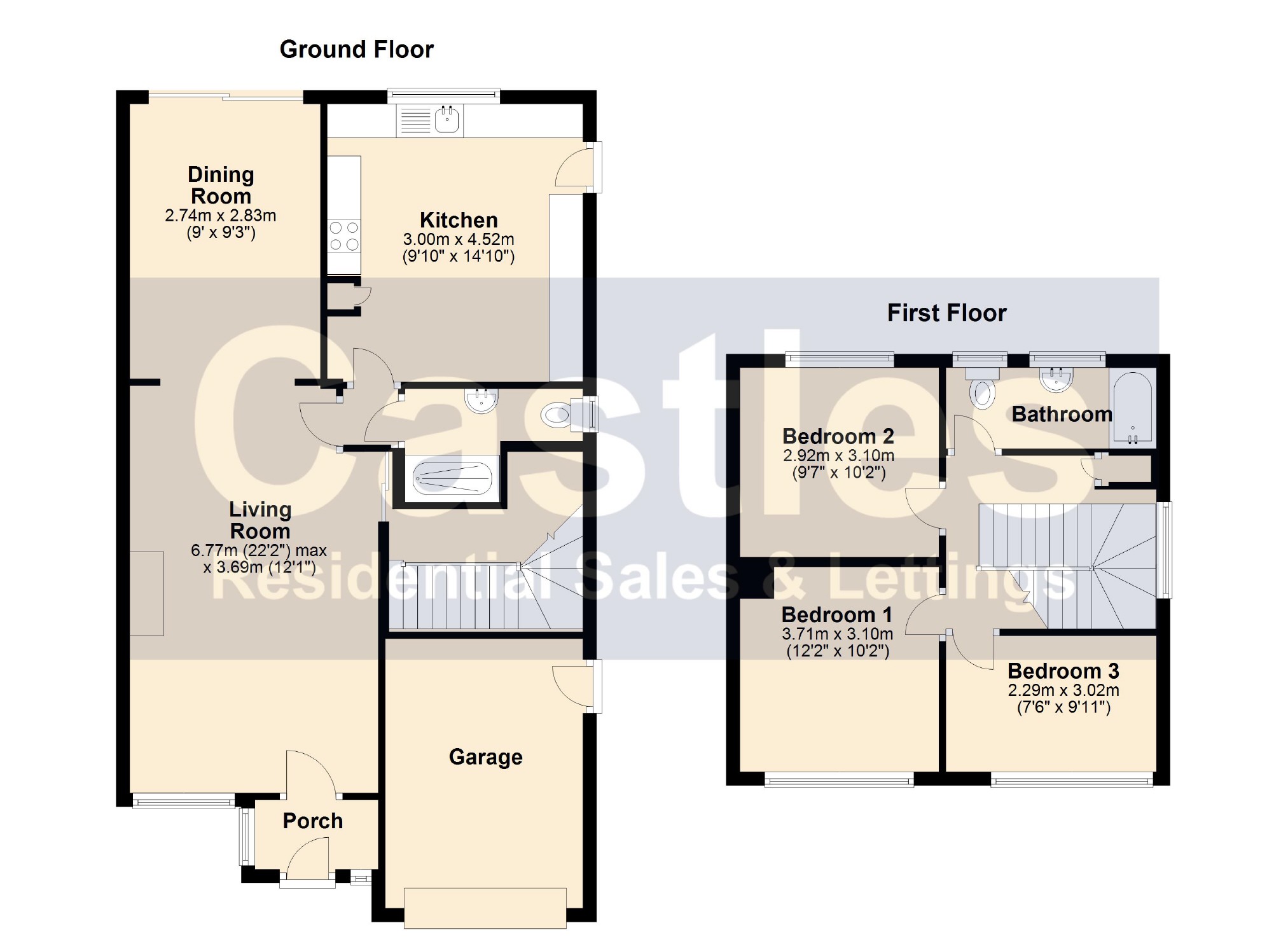 3 Bedrooms Semi-detached house for sale in Bryanston Way, Swindon SN3