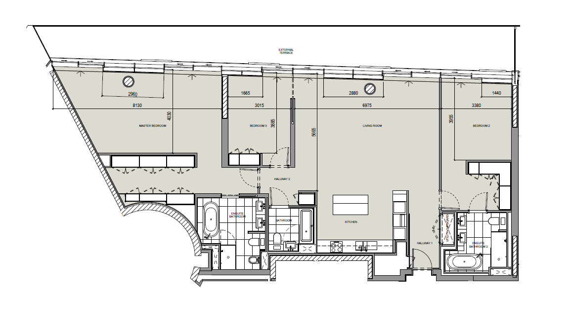 B.13.01, Battersea, London floorplan