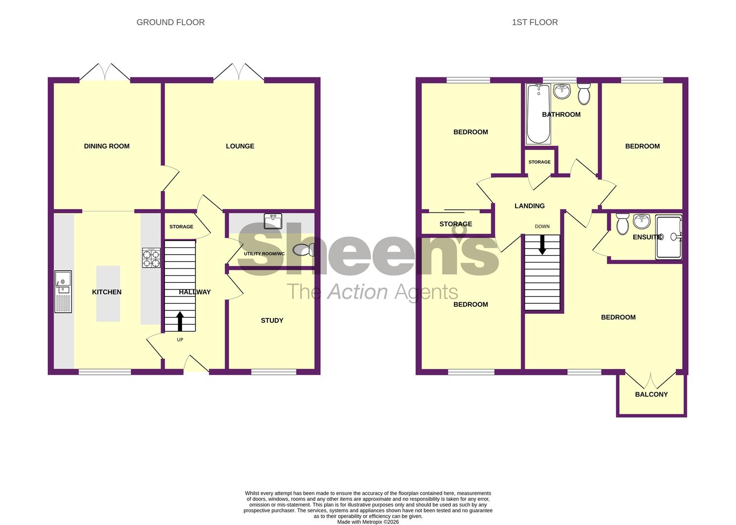 2, Skippers Way, Walton On The Naze floorplan