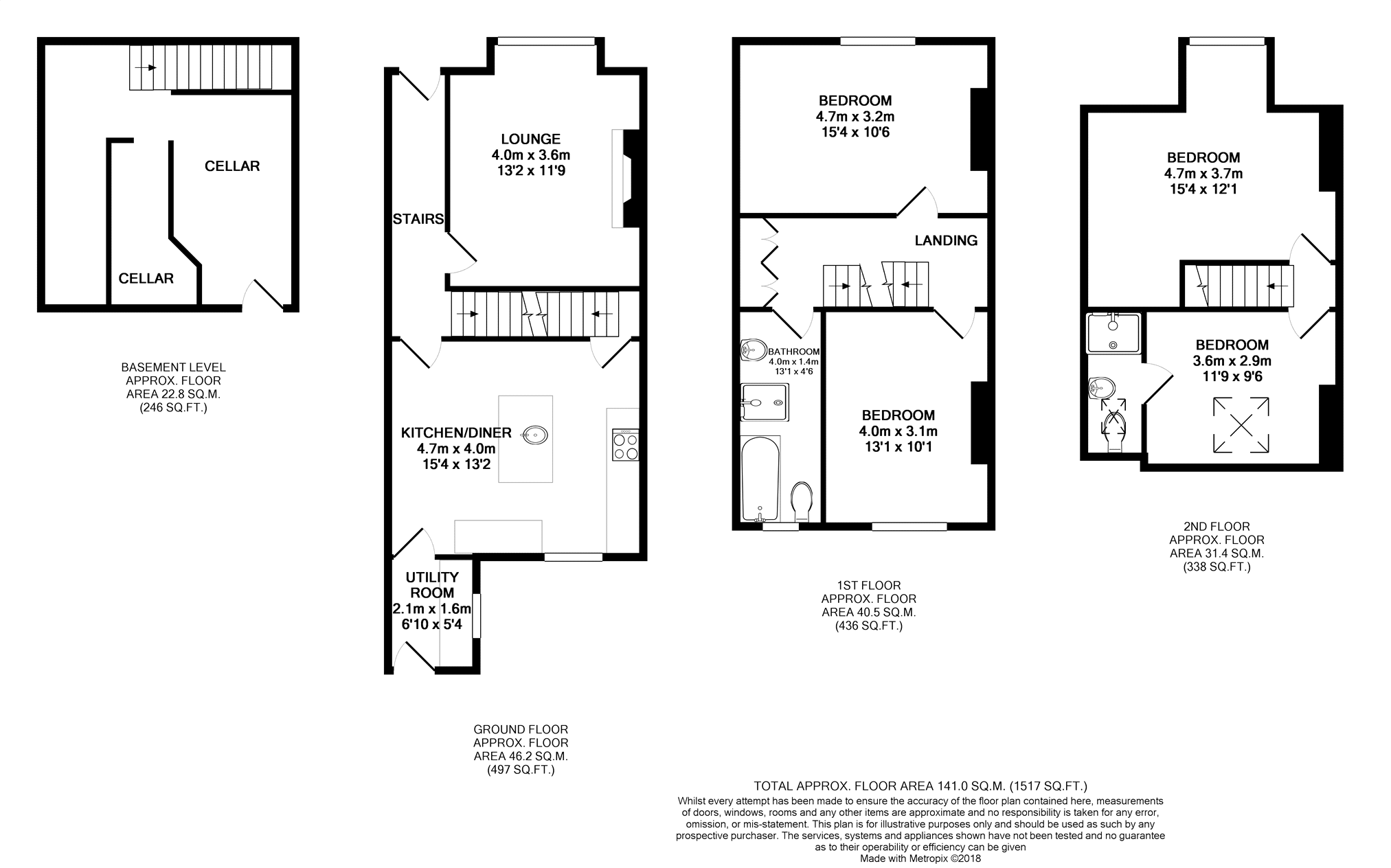 4 Bedrooms Terraced house for sale in De Lacy Mount, Leeds LS5
