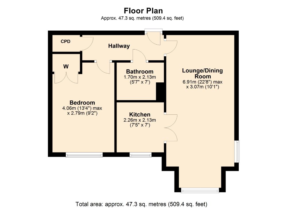 Harlestone Road, Duston, Northampton NN5, 1 bedroom flat for sale