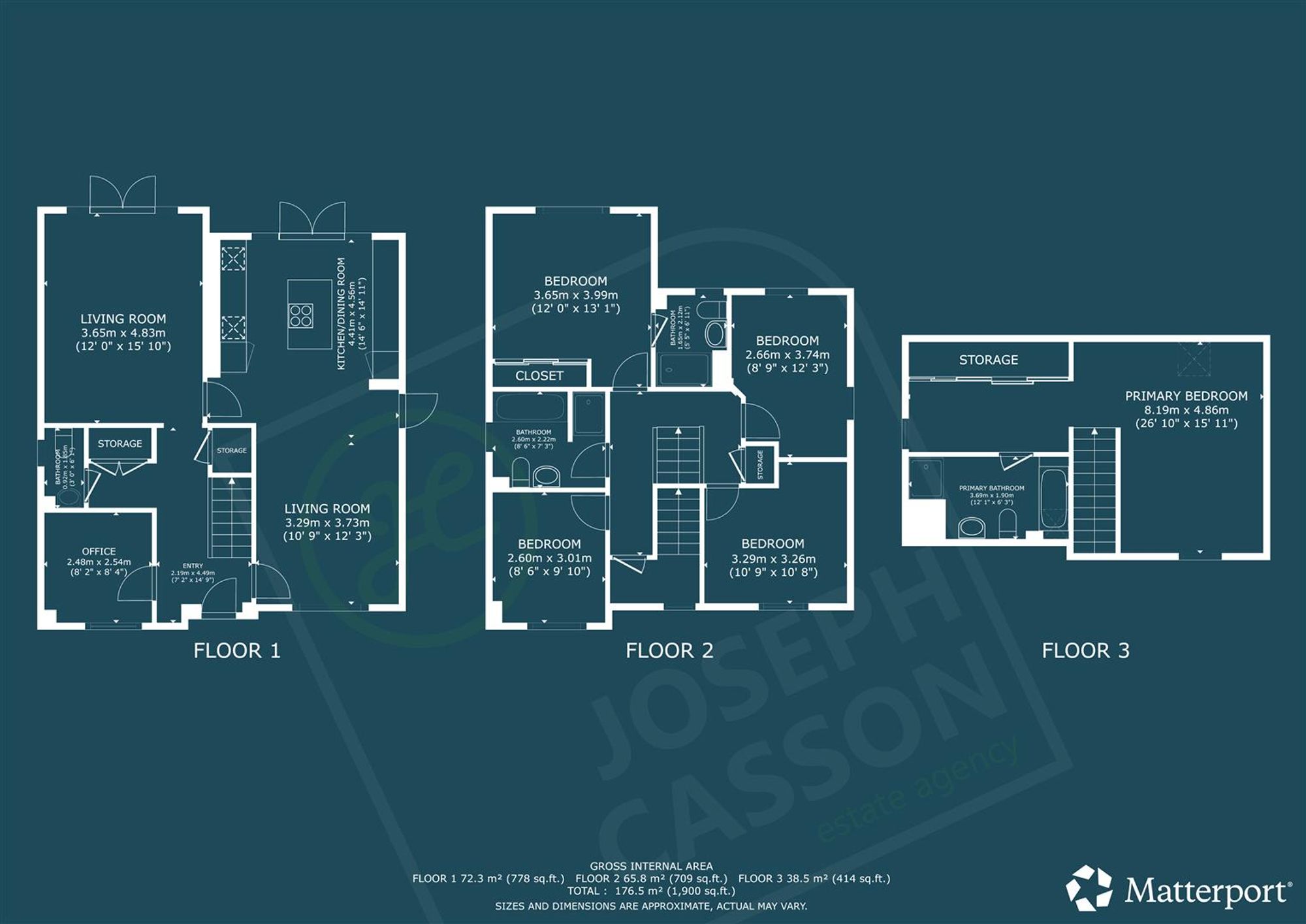 2, Roberta Walk, Bridgwater floorplan