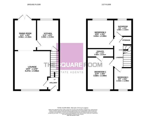 Honeysuckle Place, Bispham floorplan