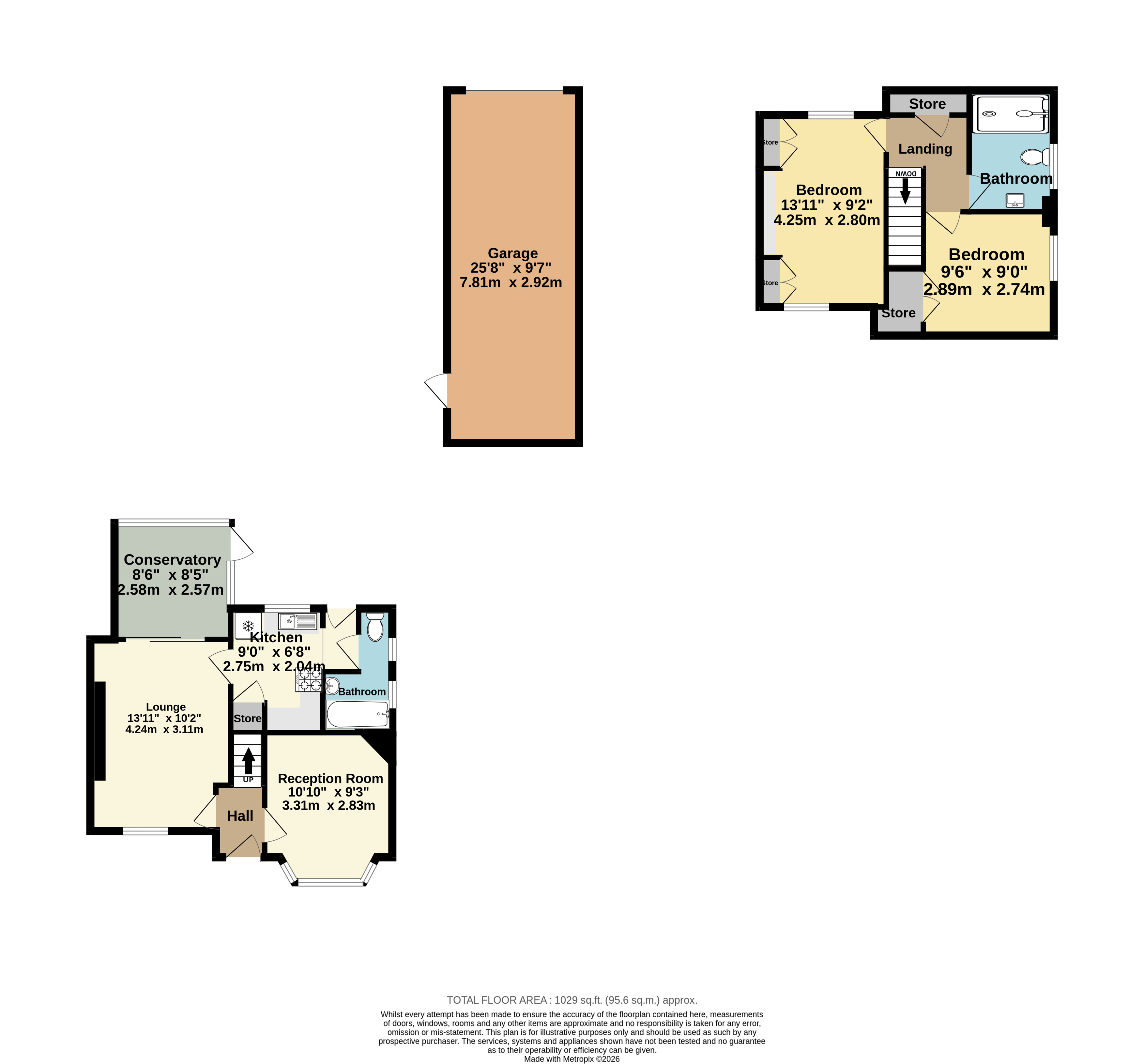 46, Old Park Avenue, Kent floorplan