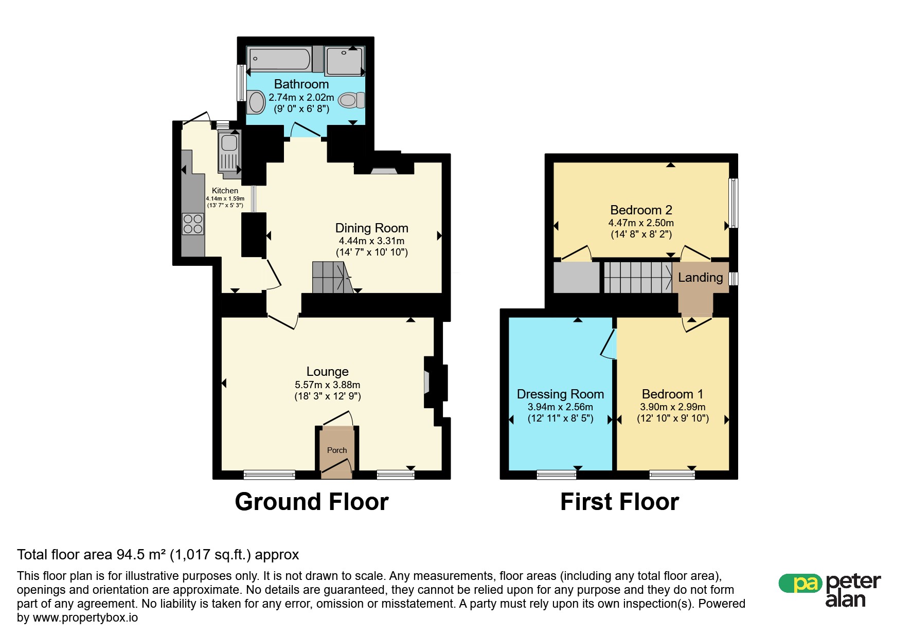 42, Balaclava Road, Merthyr Tydfil floorplan