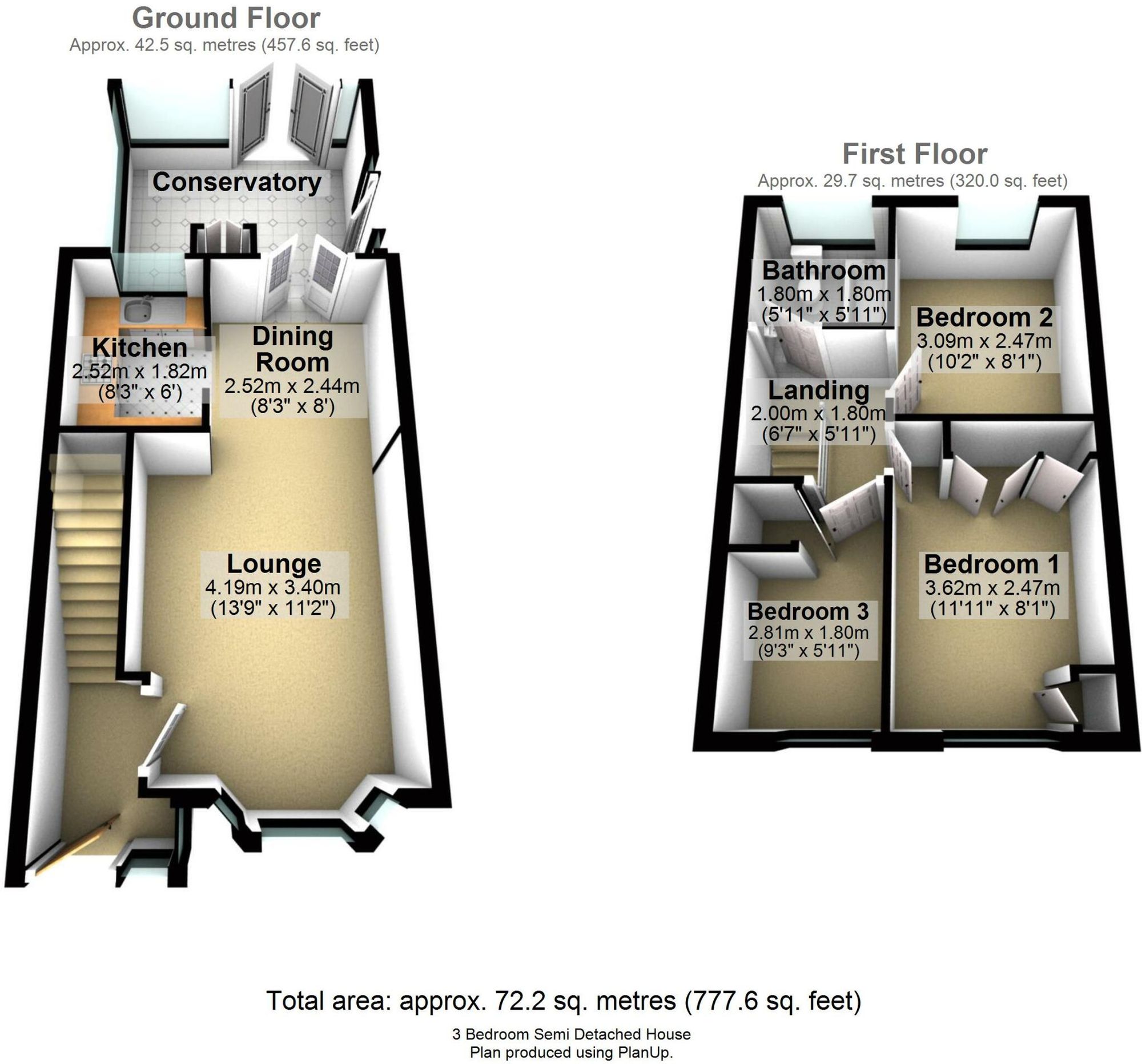 55 Town Hill, Brigg floorplan