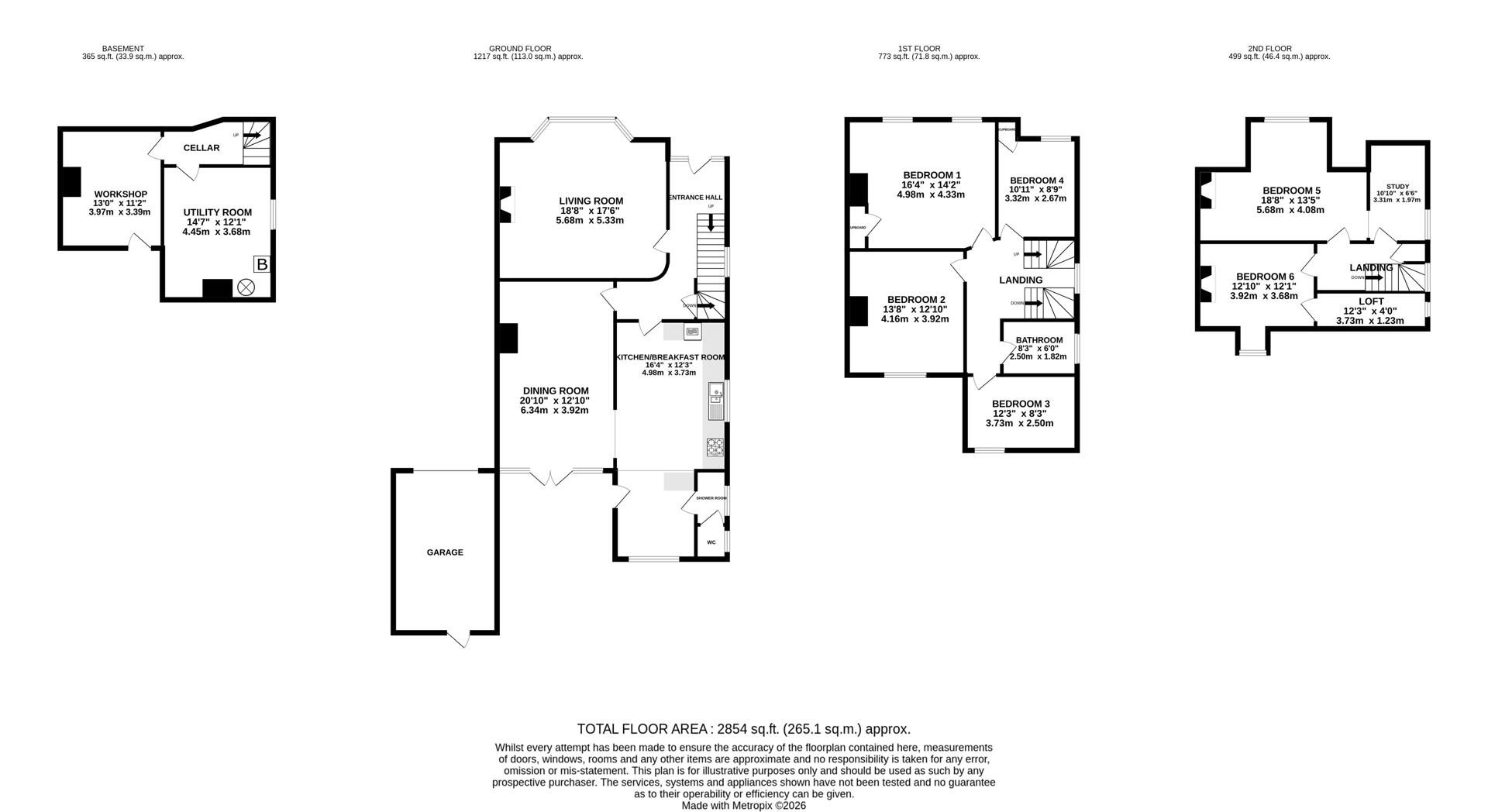 215, Maidstone Road, Rochester floorplan