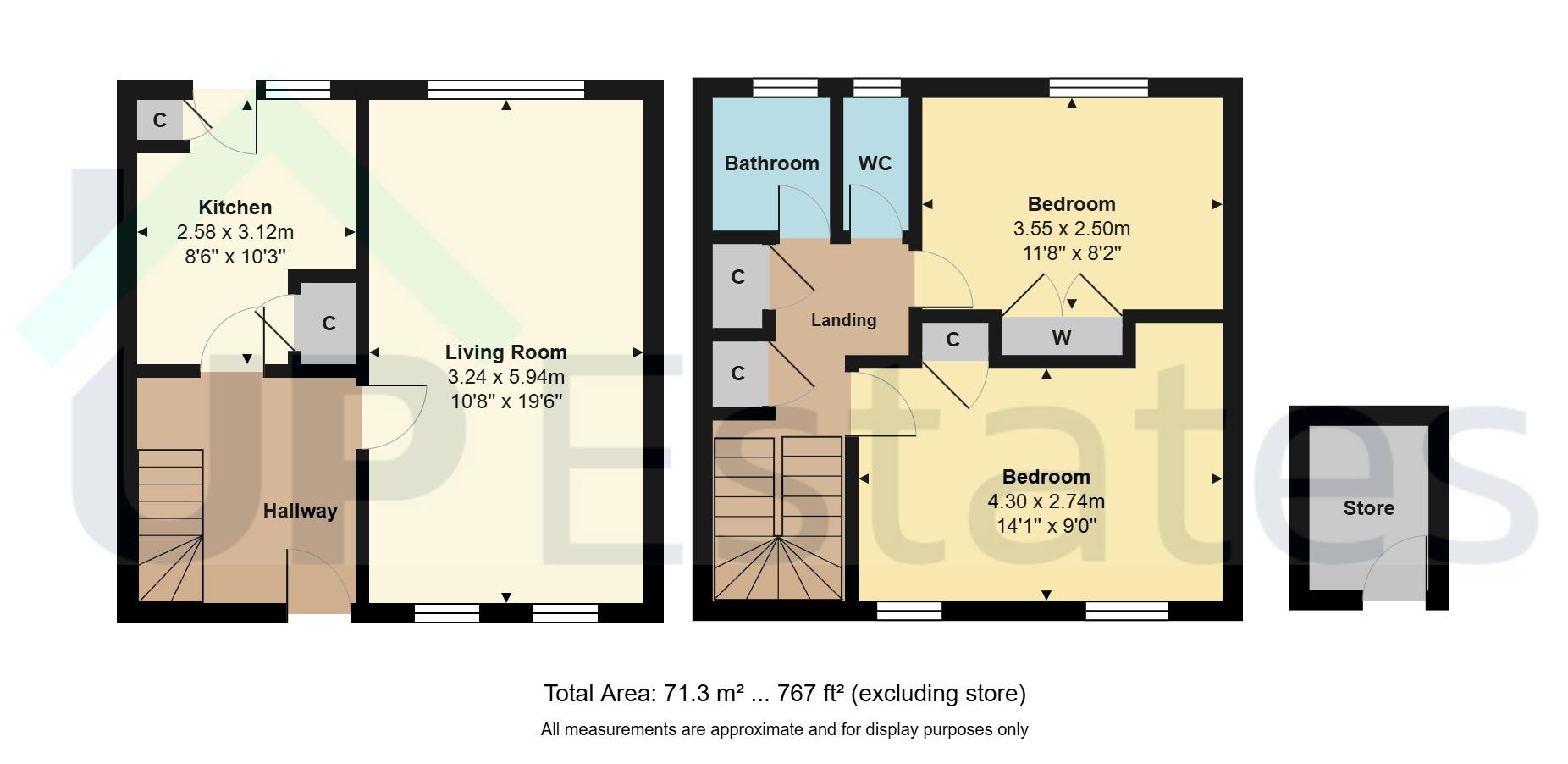 8, Benedict Square, Coventry floorplan