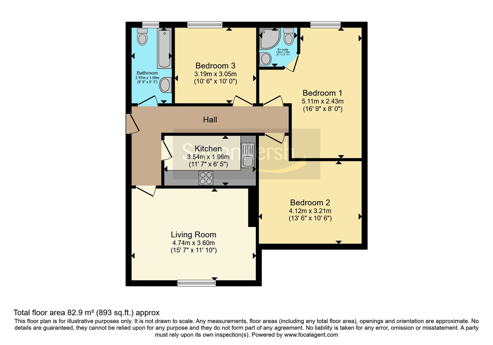 Flat 6, 18, Parkfield Road, Liverpool floorplan