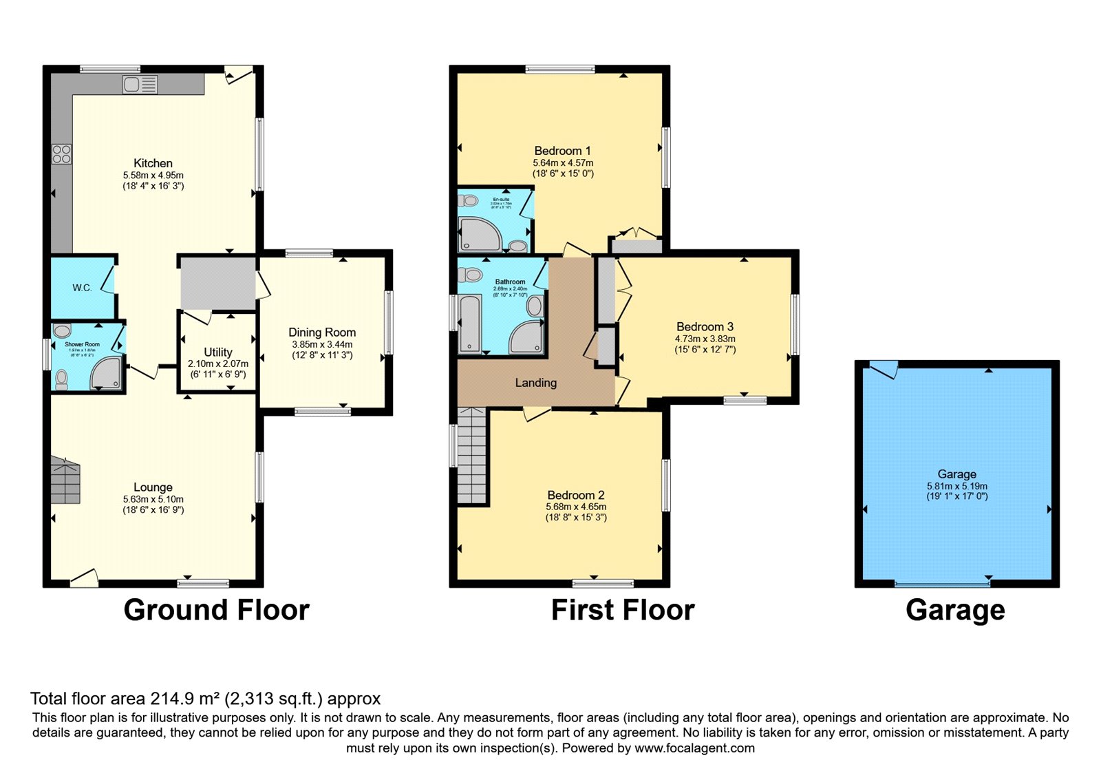 Woodside,, Ava, St. Austell floorplan