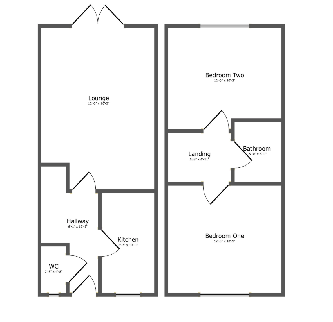 14, Foxglove Road, Romford floorplan