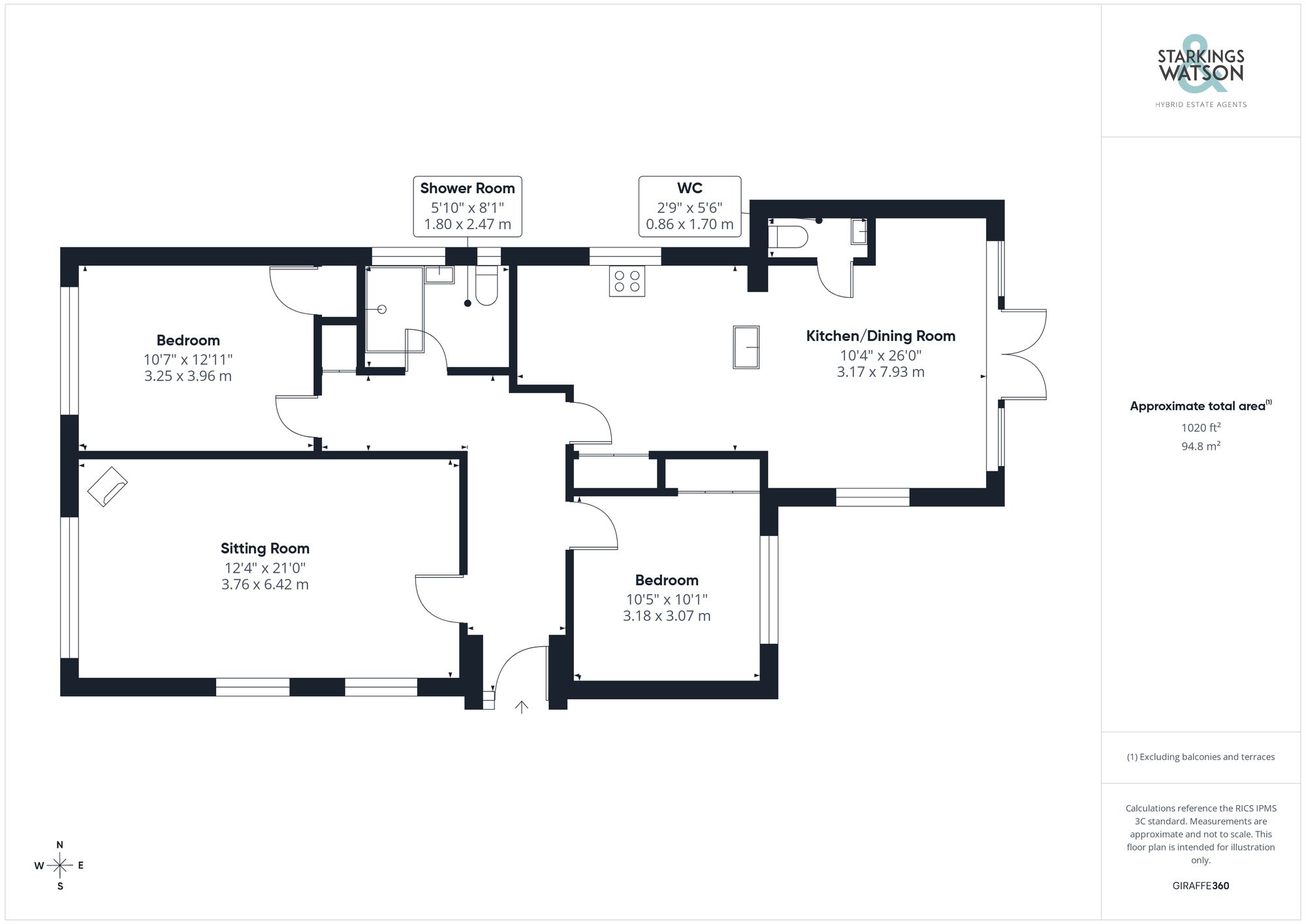 North Road, Norwich floorplan
