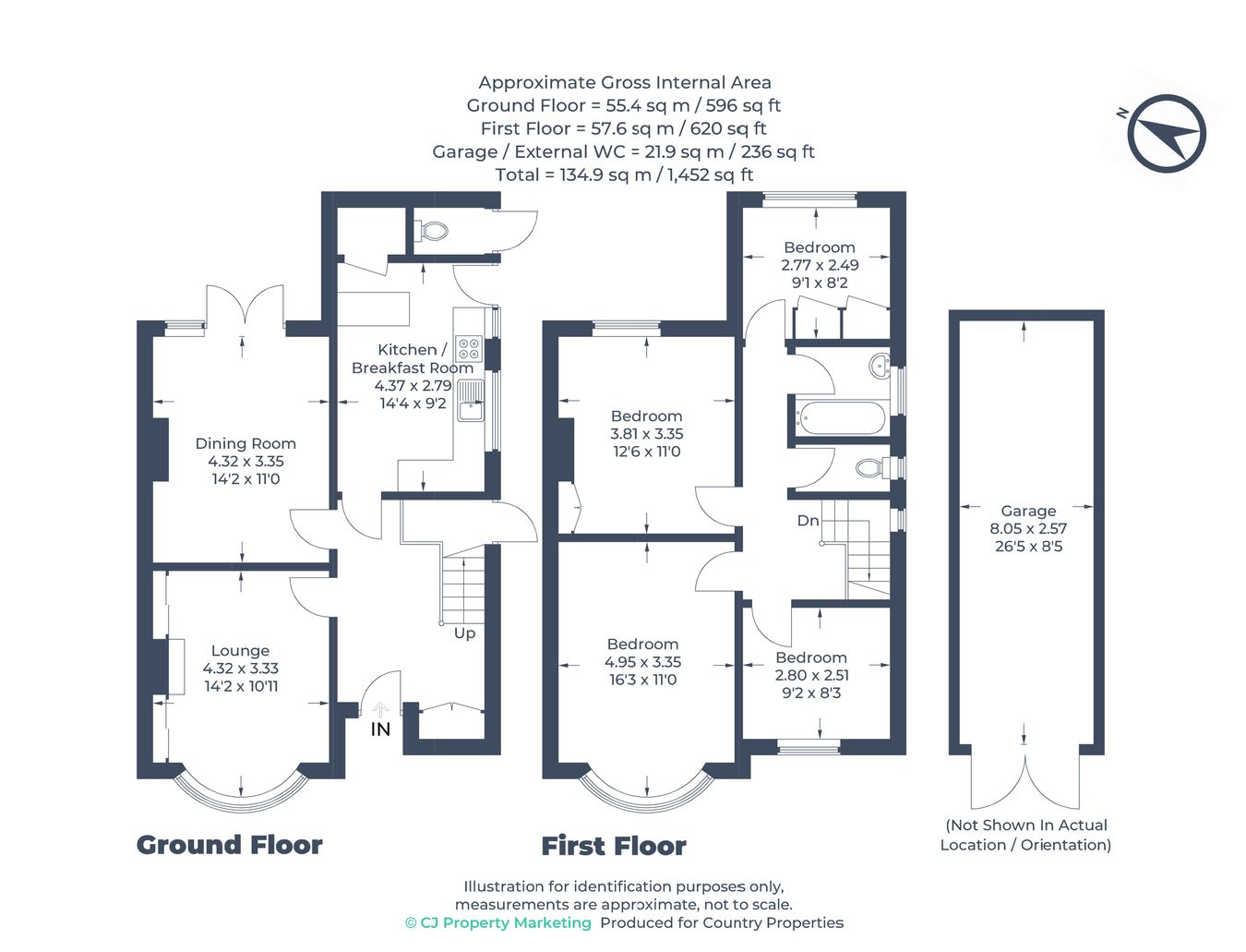 83, Bearton Green, Hitchin floorplan
