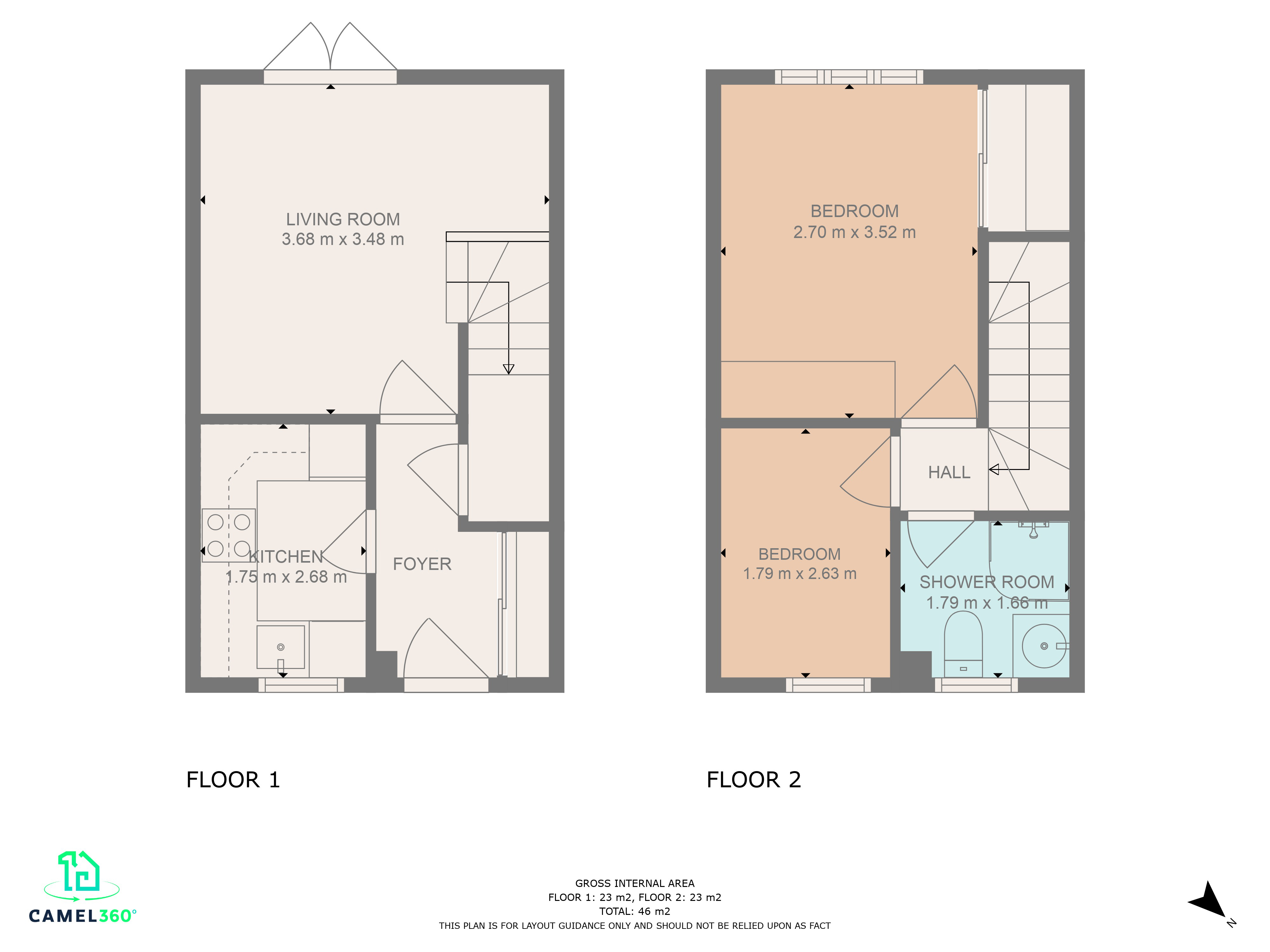 Cowan Crescent, Barrhead, Glasgow G78, 2 bedroom terraced house for
