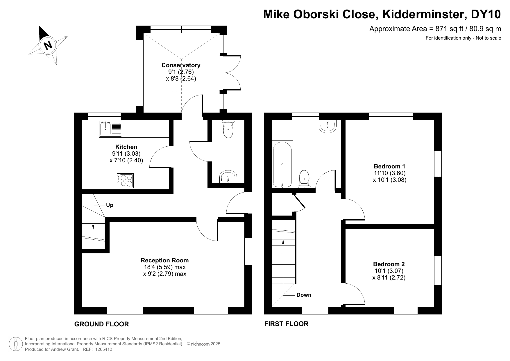 (50% Option), 2, Mike Oborski Close, Kidderminster floorplan