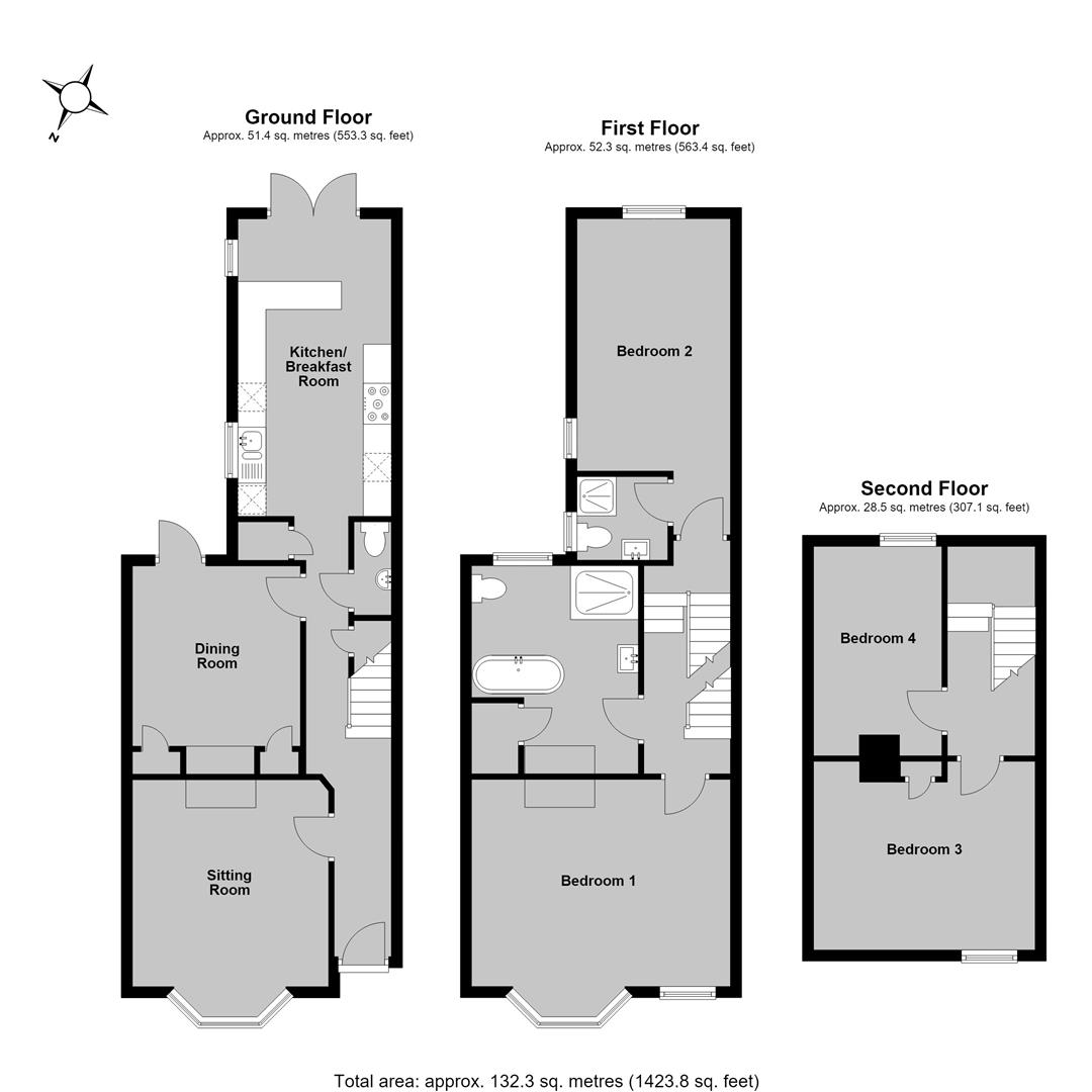 94, Harbour Street, Whitstable floorplan