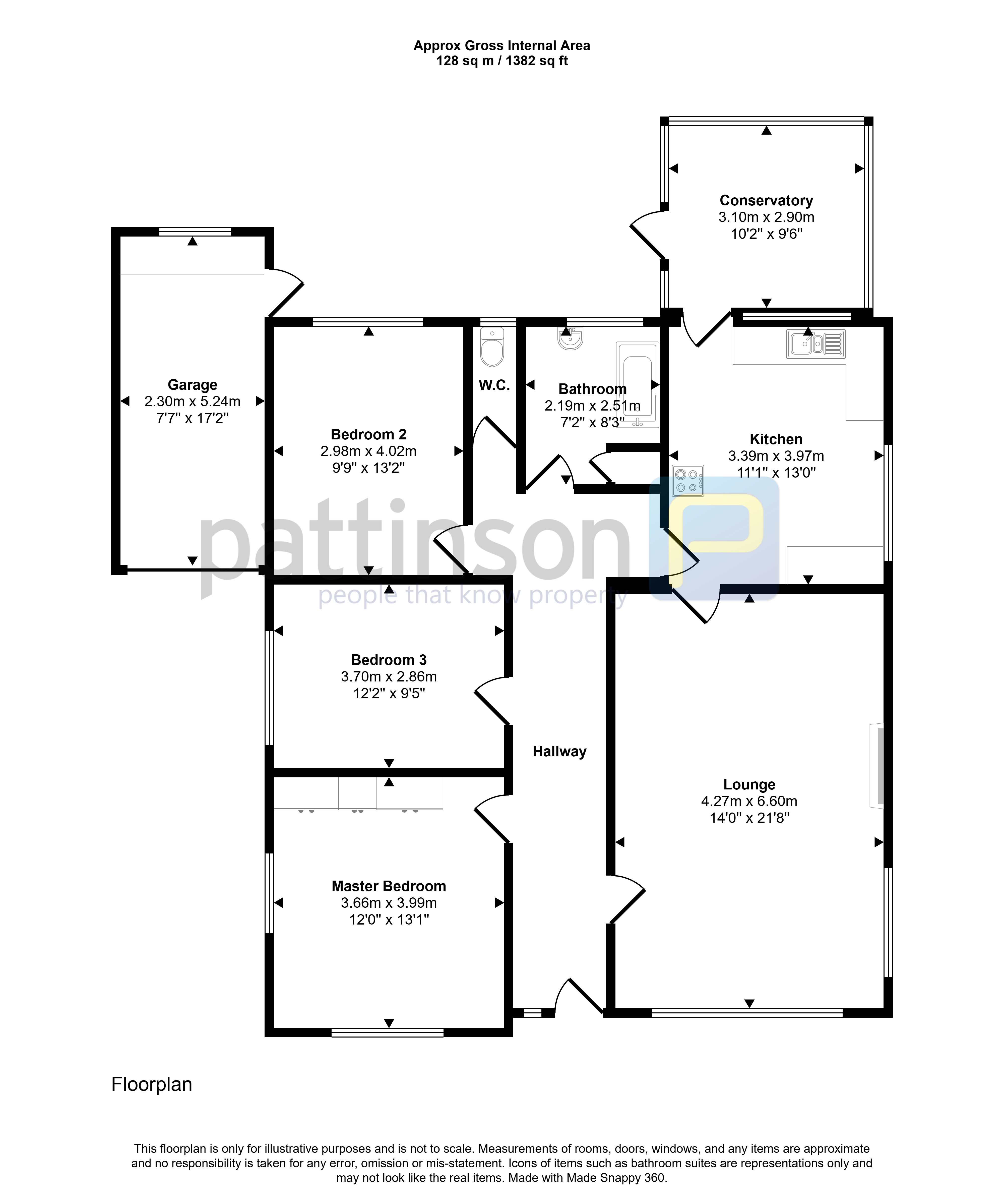 Sea Wynds, Cresswell Road, Morpeth floorplan
