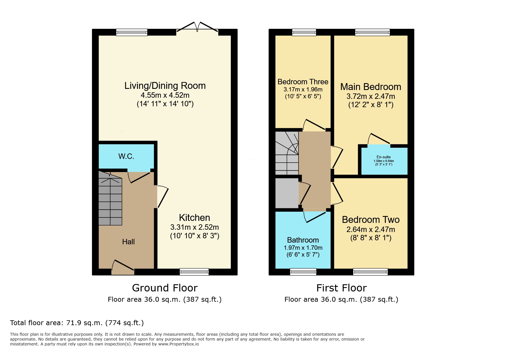 13 Dainty Close, Leicester floorplan