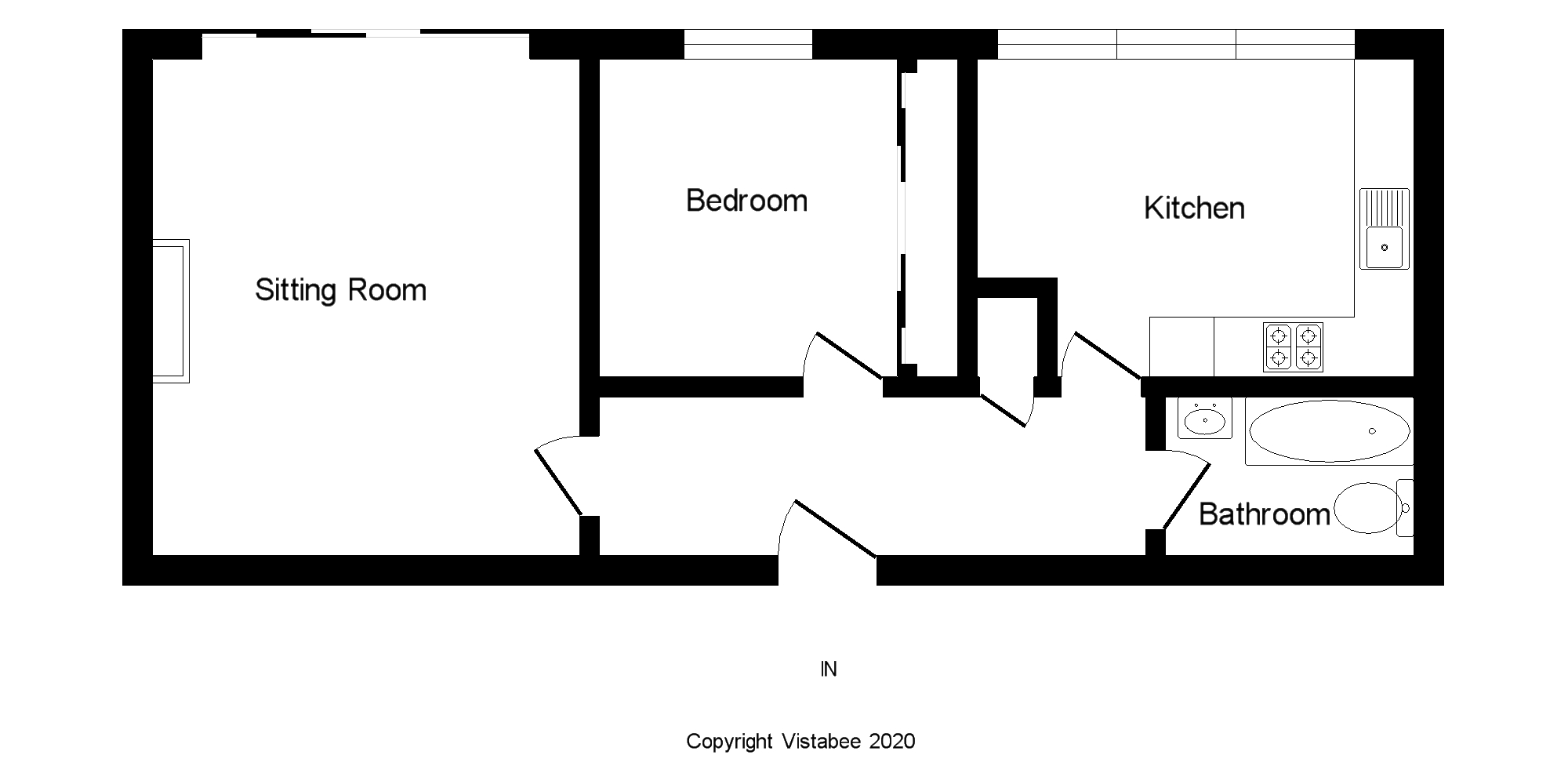 1 bed flat for sale in St. Andrews Square, Glasgow Green, Glasgow