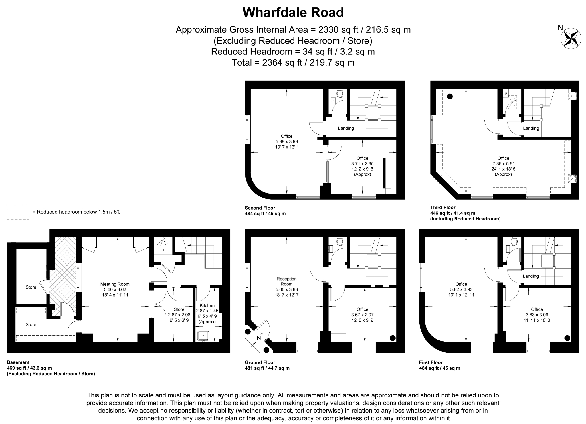 Wharfdale Road, London floorplan