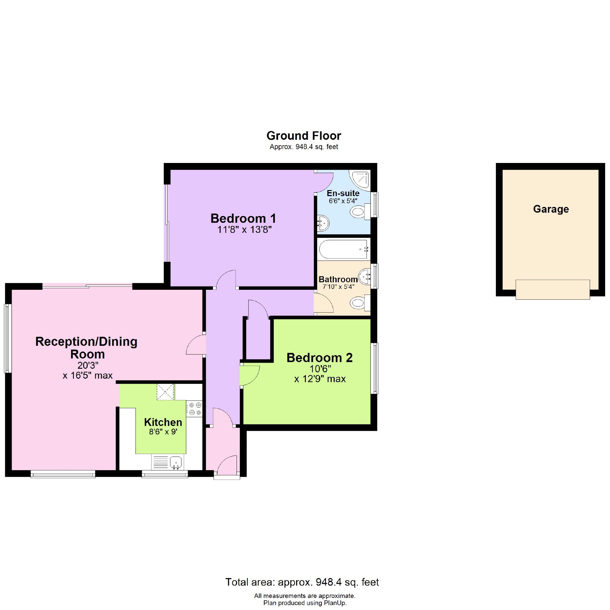 2 Bedrooms Flat to rent in Brook Lane, Berkhamsted HP4