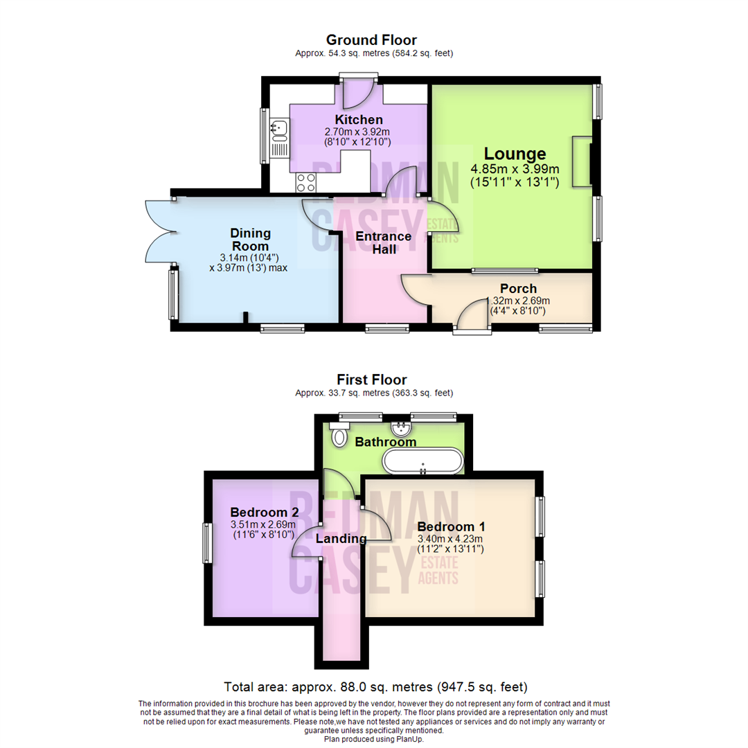 16, Ox Hey Lane, Bolton floorplan