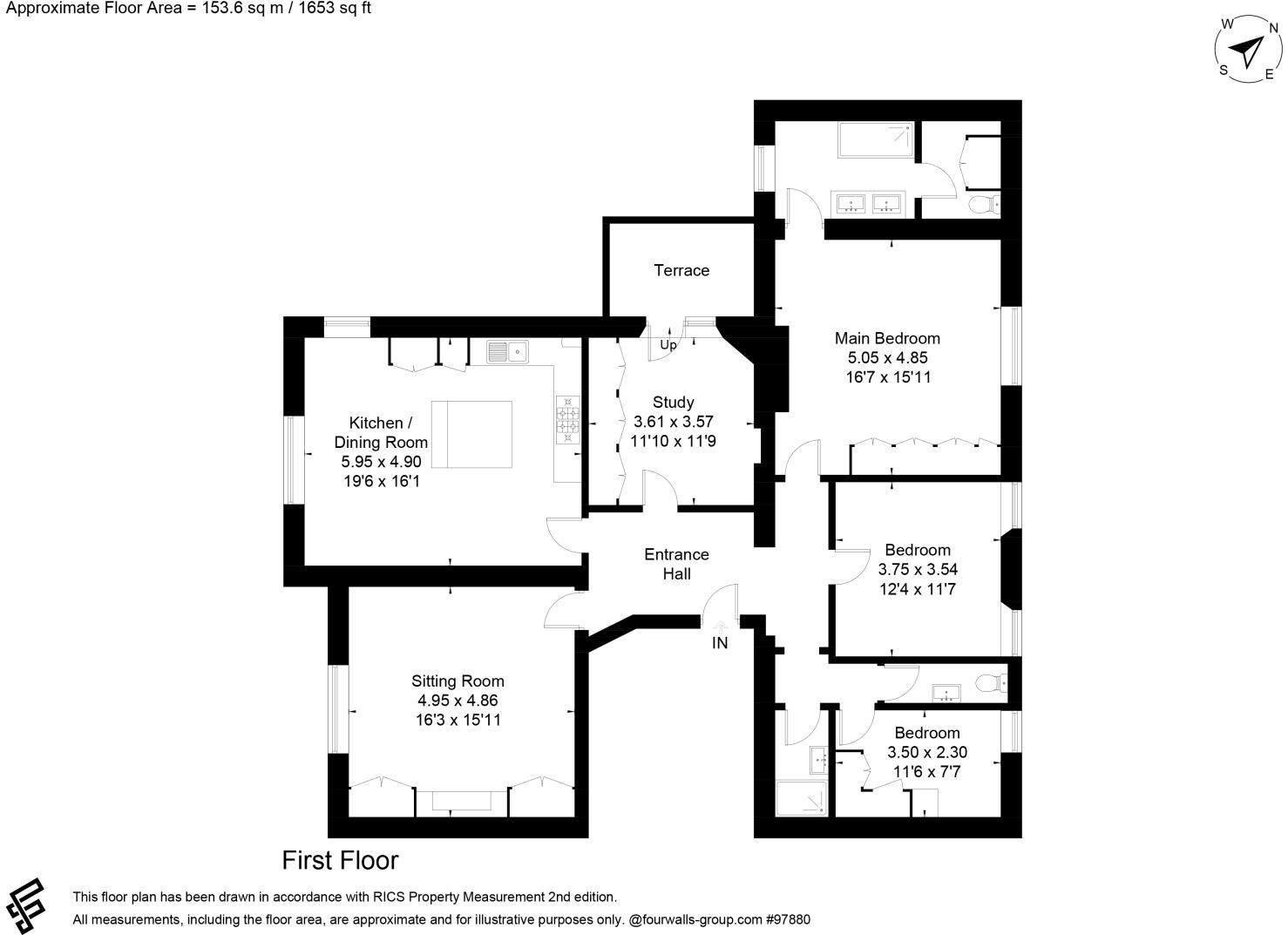74, Pembroke Road, Bristol floorplan