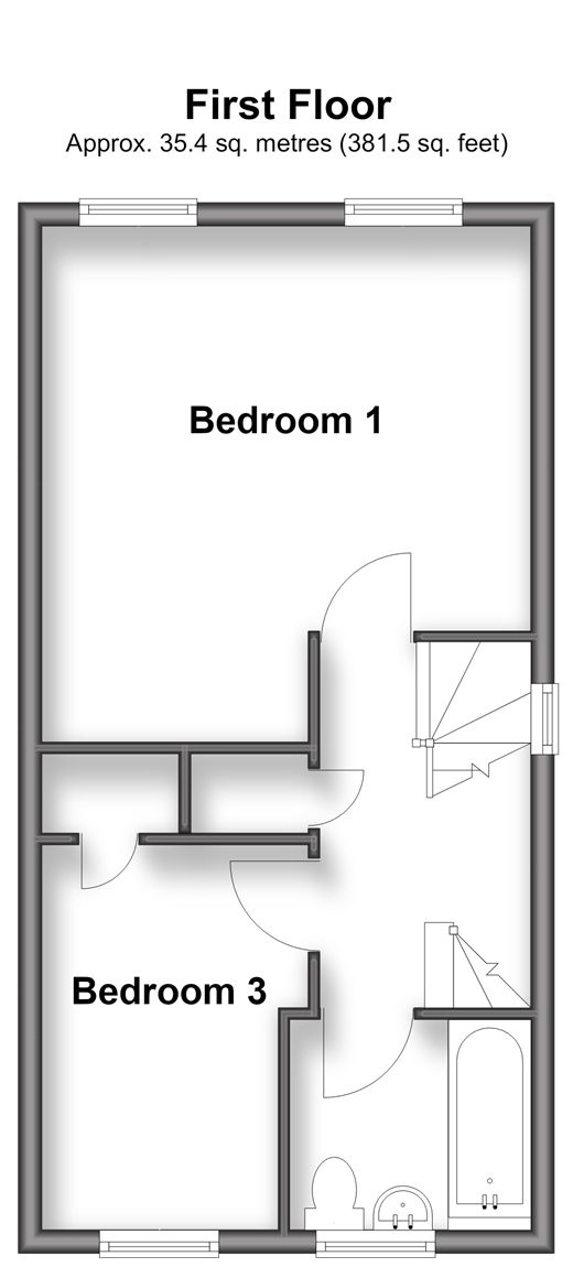 Wykeham Street Strood, Rochester floorplan