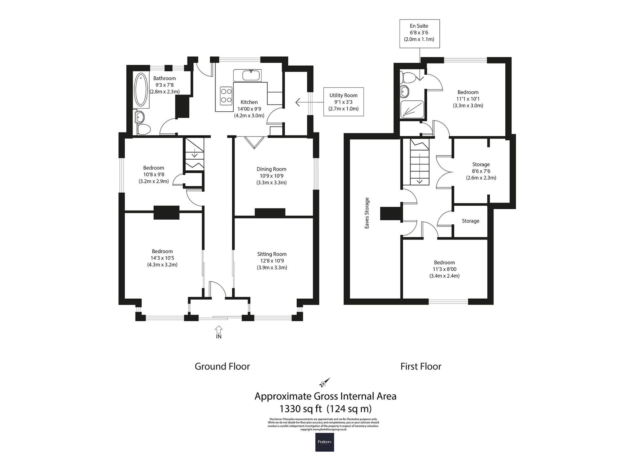43 Grove Road, Woodbridge floorplan