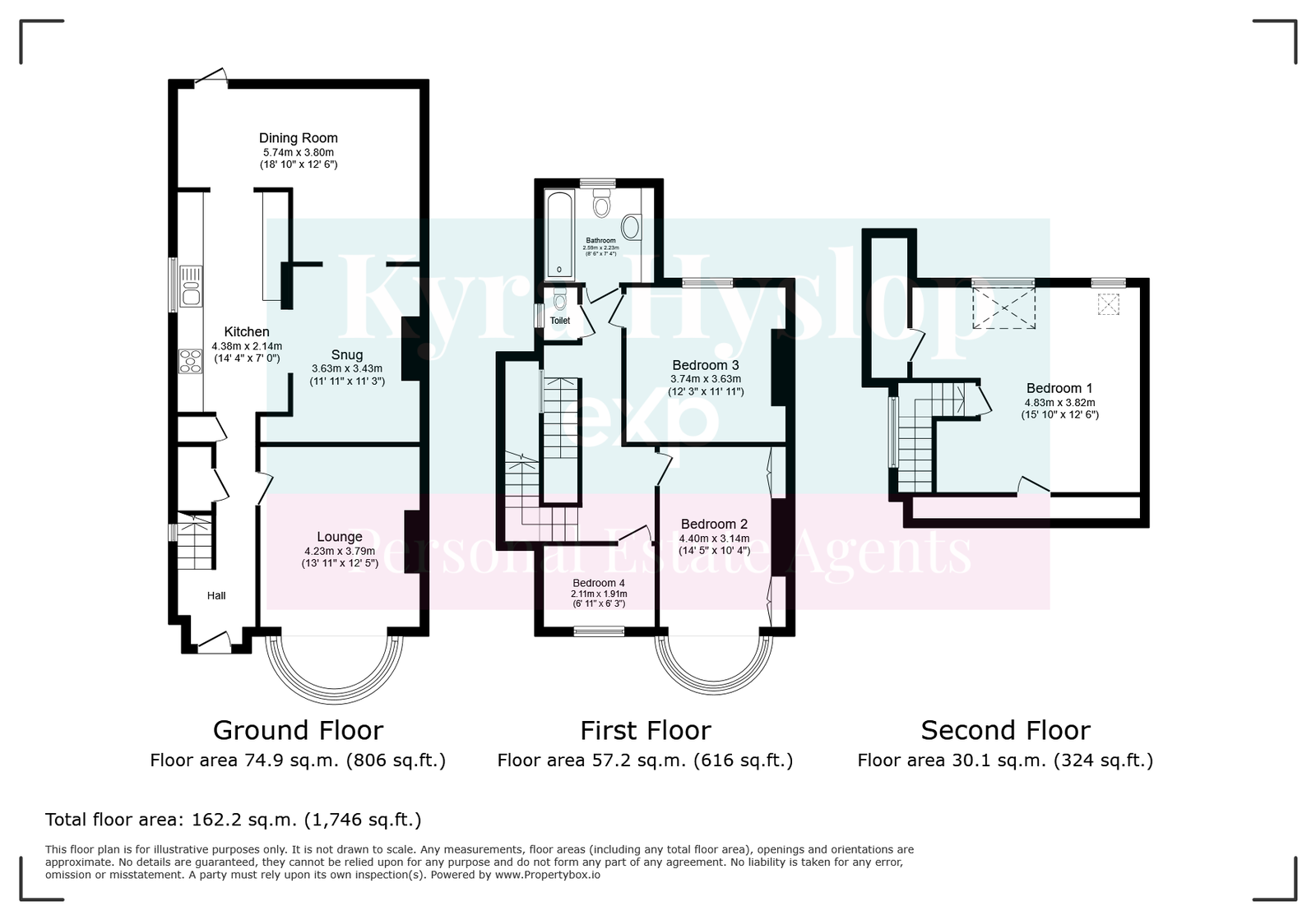 Cranbrook Road, Heavitree, Exeter, EX2 5HG floorplan