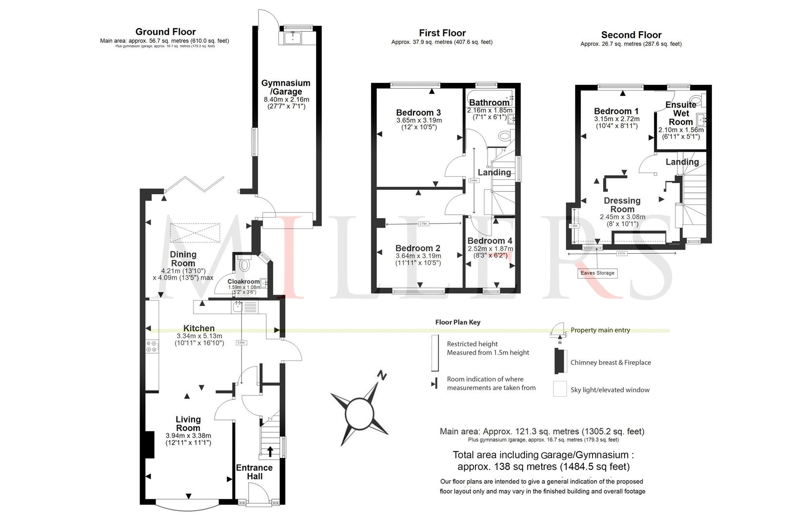 7, Woodberry Down, Epping floorplan
