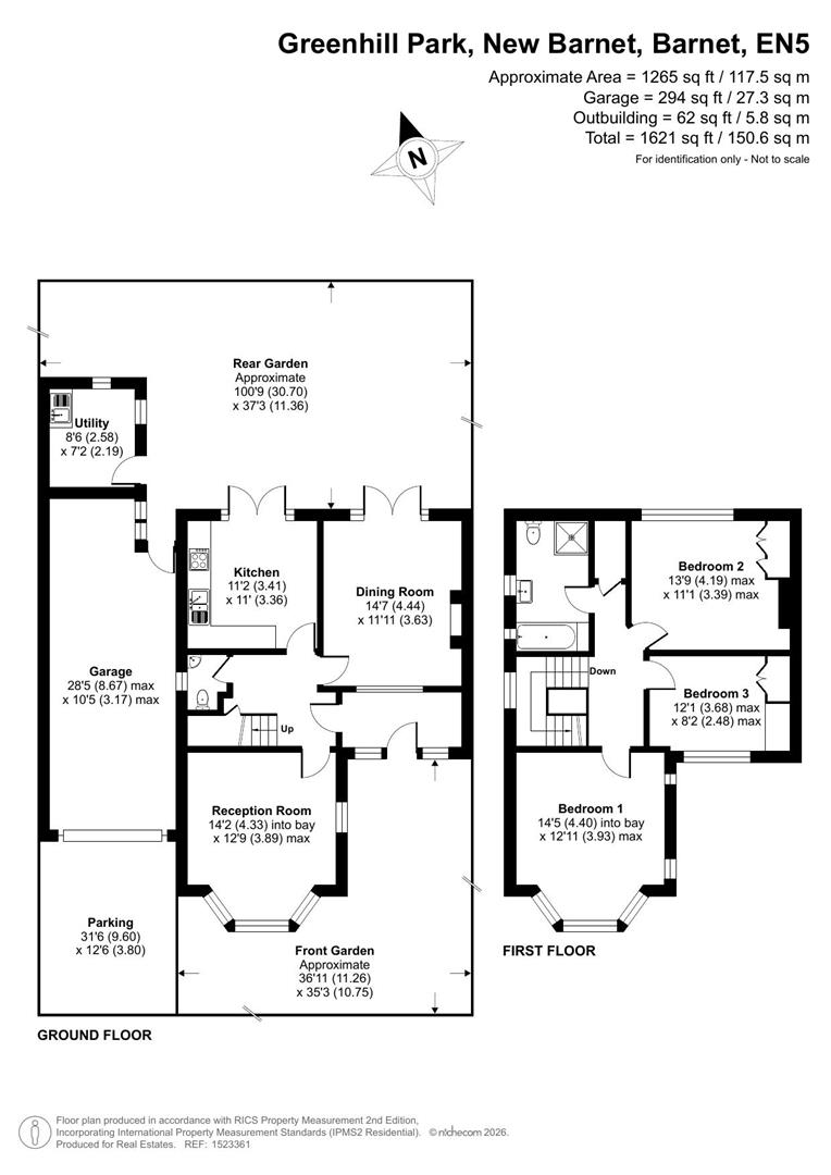 29, Greenhill Park, Barnet floorplan