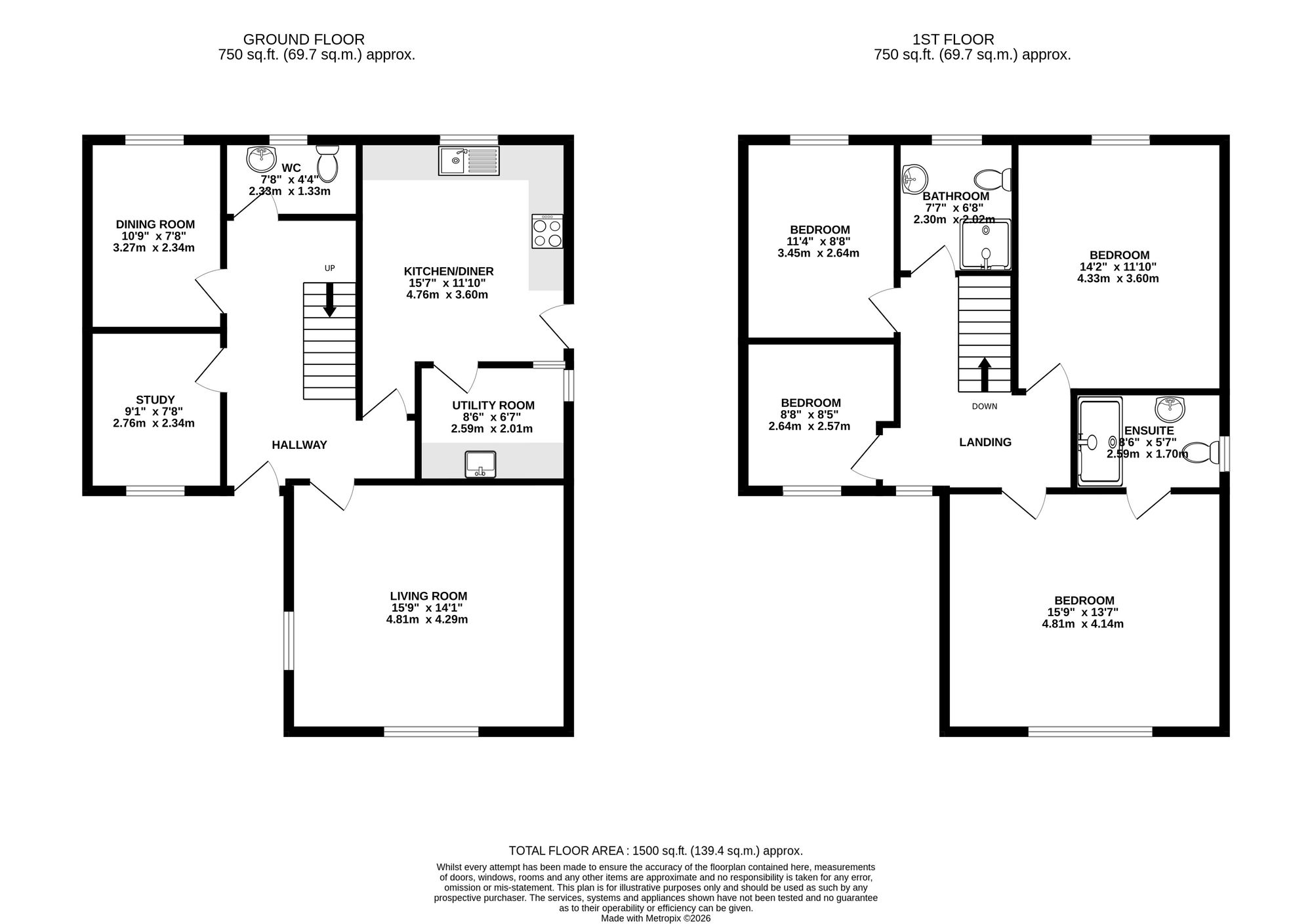 5 Wentwood Road, Newport floorplan