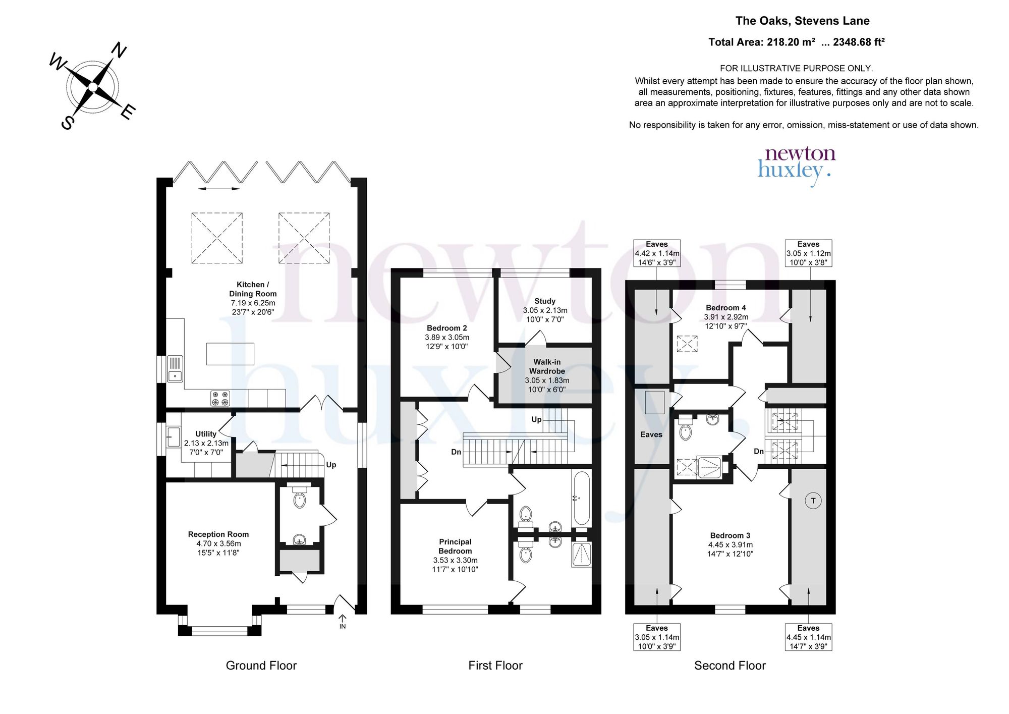 16a Stevens Lane, Esher floorplan