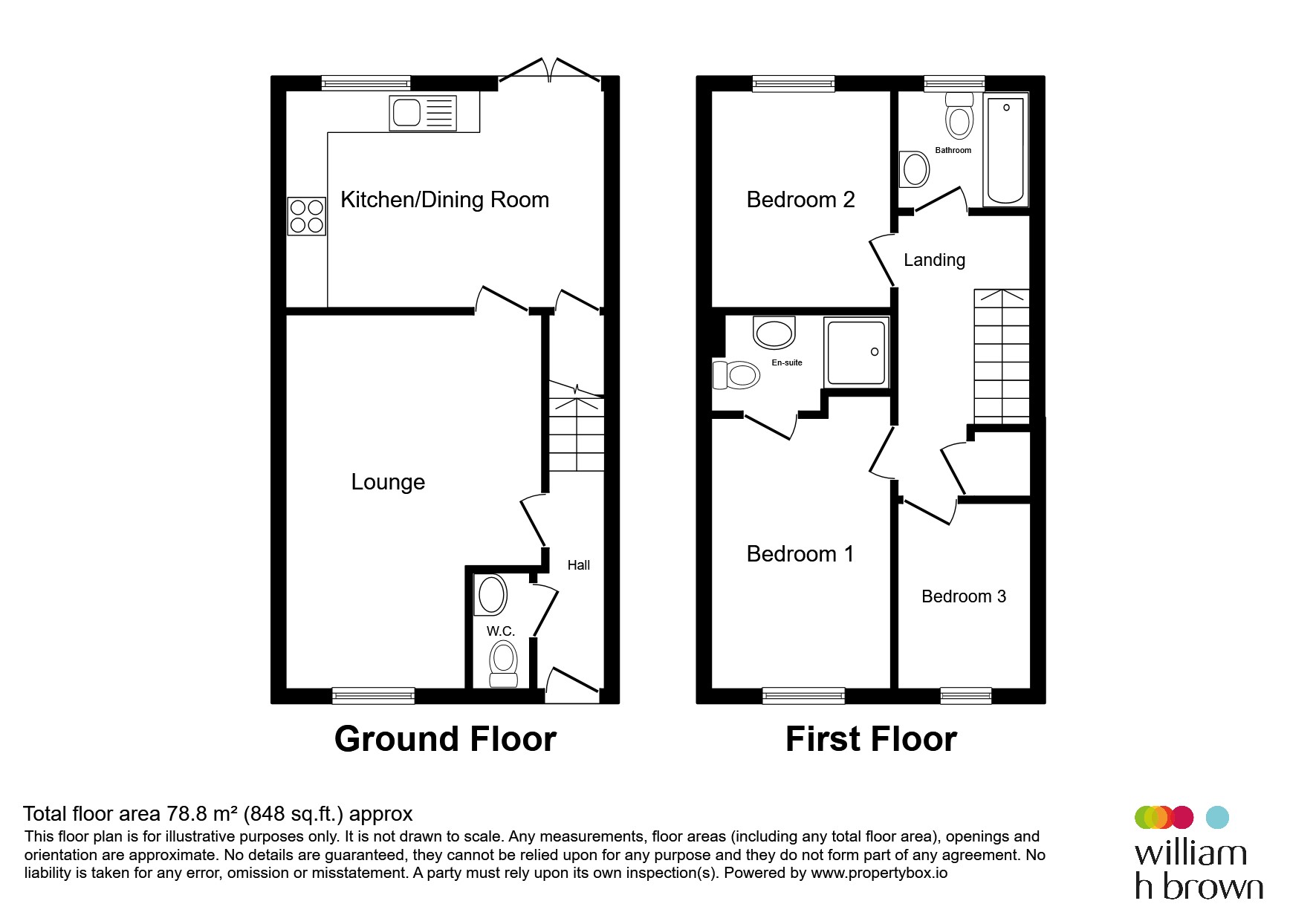 27, Ramsden Crescent, Pontefract floorplan