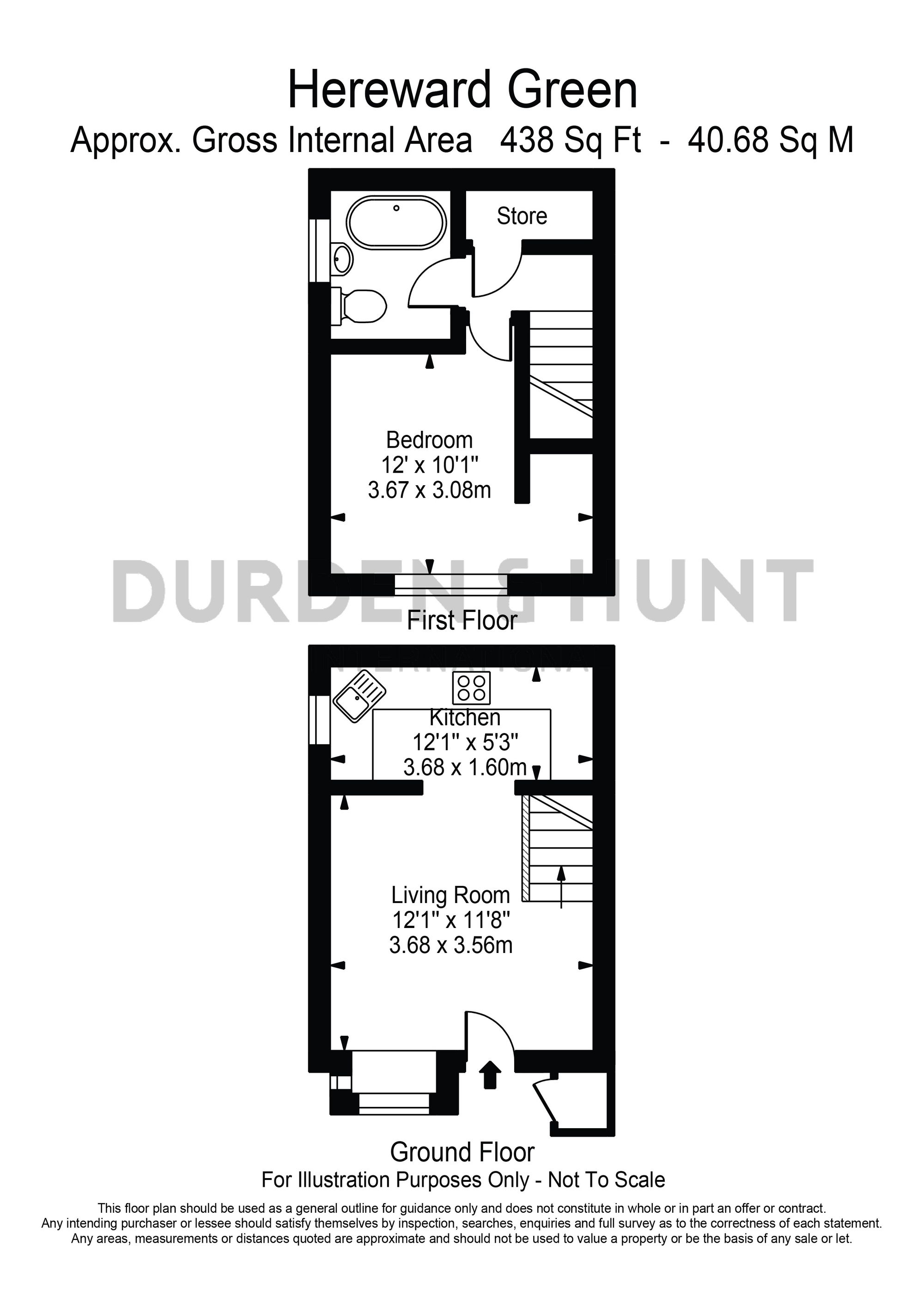 84 Hereward Green, Loughton floorplan
