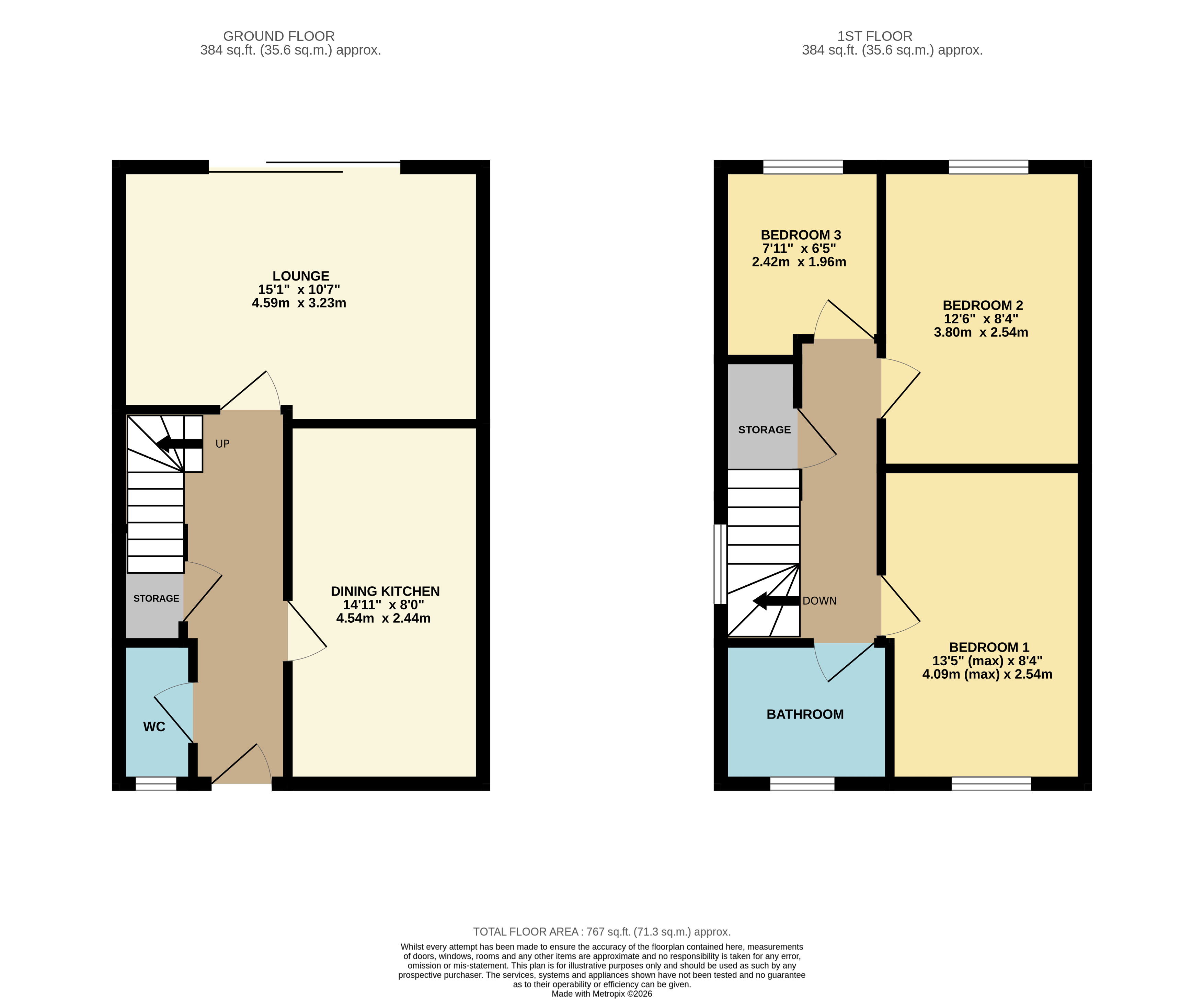 11, Greenshaw Mews, Guiseley floorplan