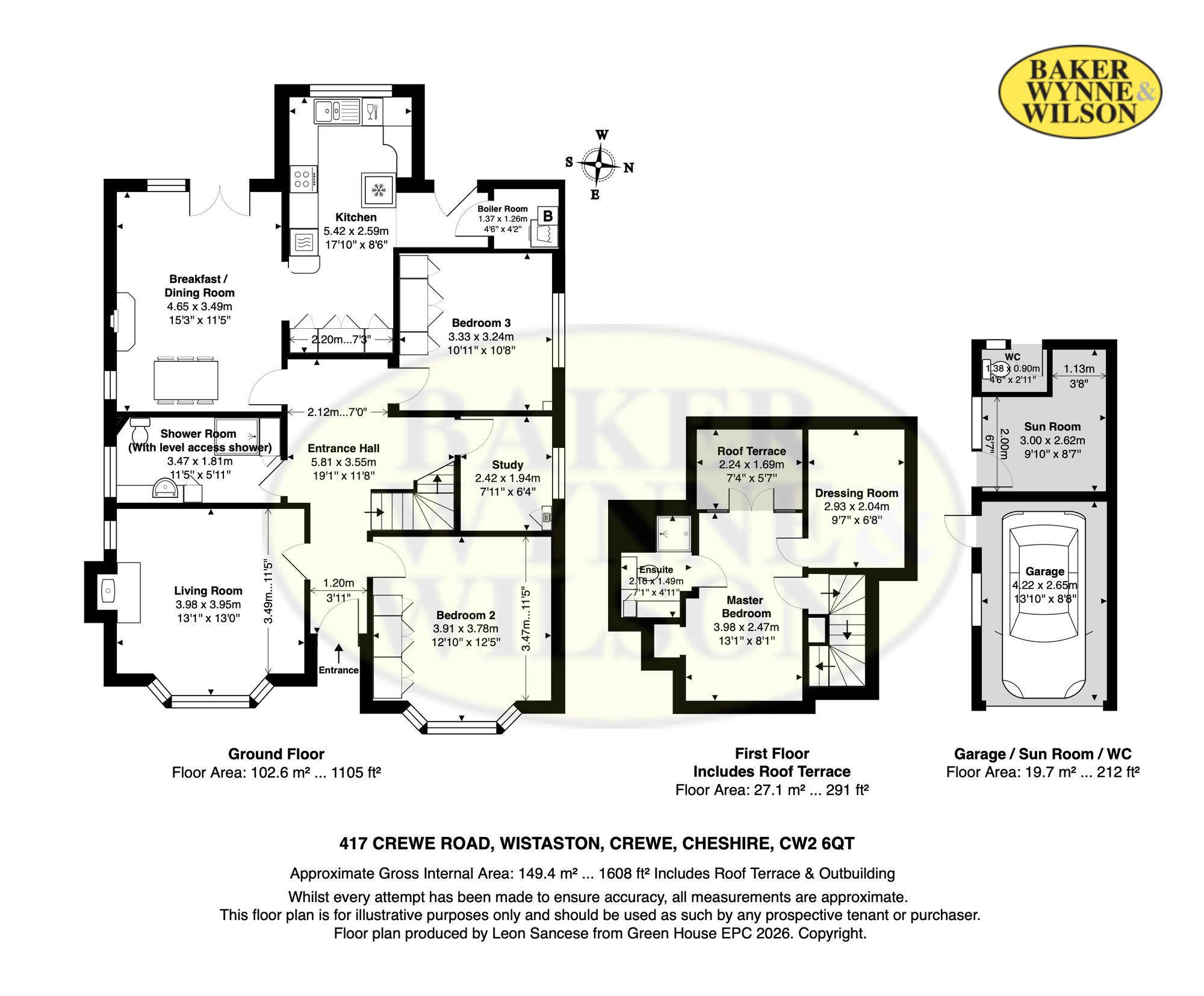 417 Crewe Road, Crewe floorplan