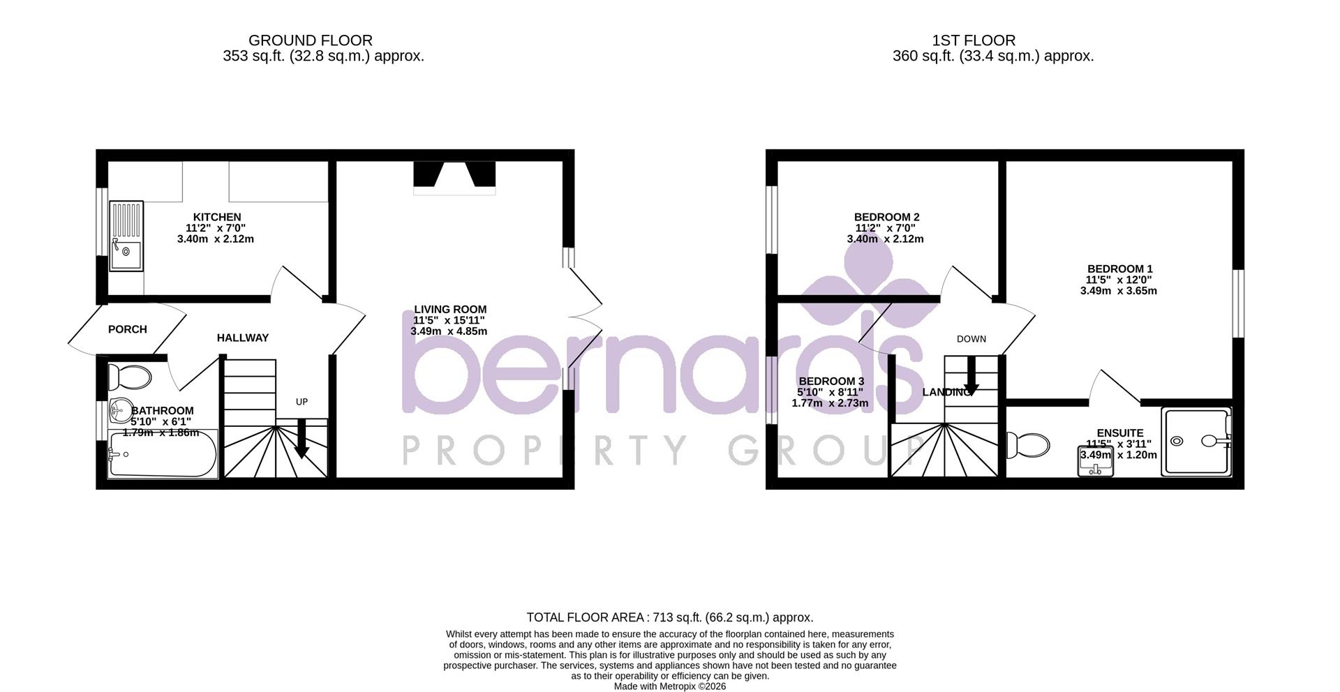 18, Thornton Road, Gosport floorplan