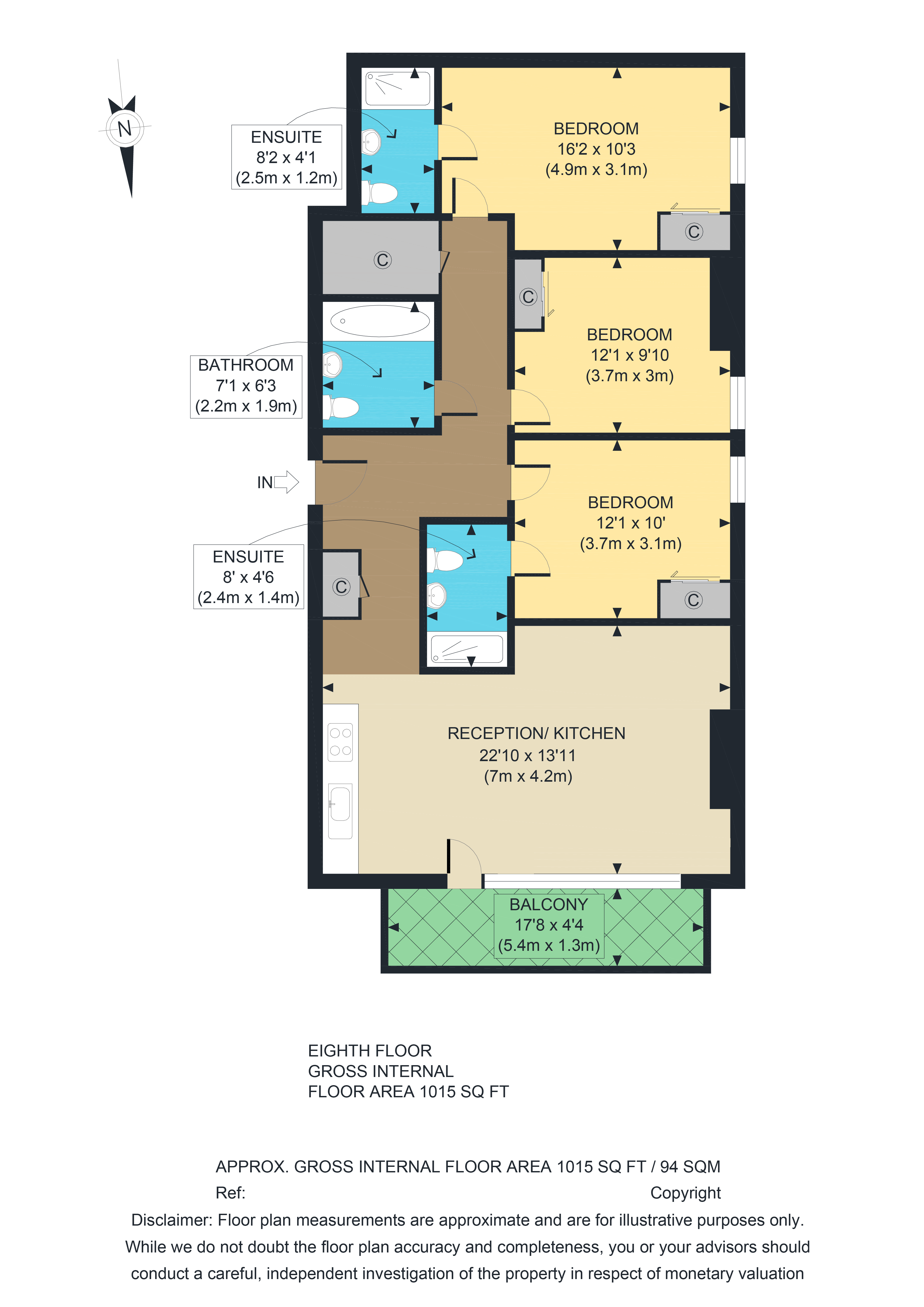 3 Bedrooms Flat to rent in Grand Regent Tower, 2 Cadmium Square, London E2