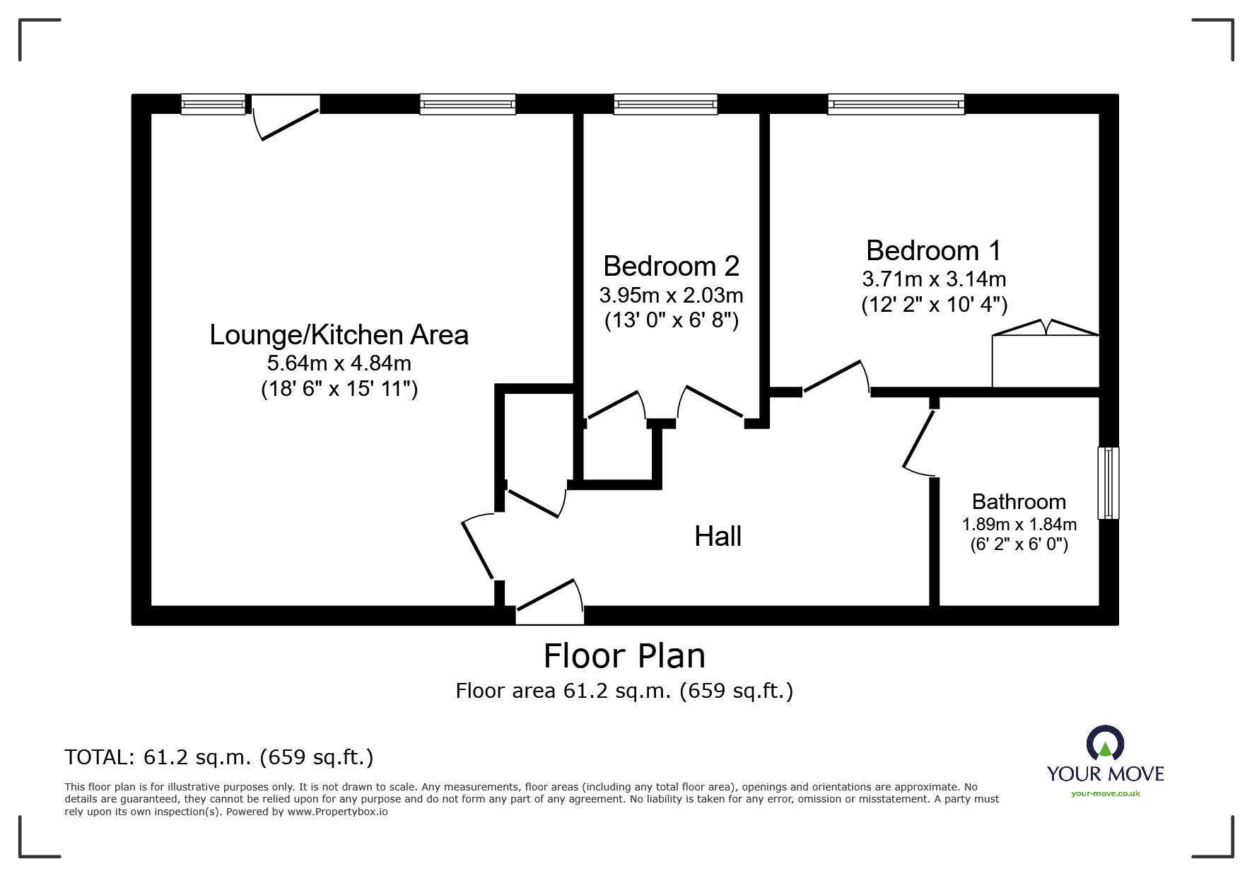 Apartment 38, Stone Arches,, York Road, South Yorkshire floorplan