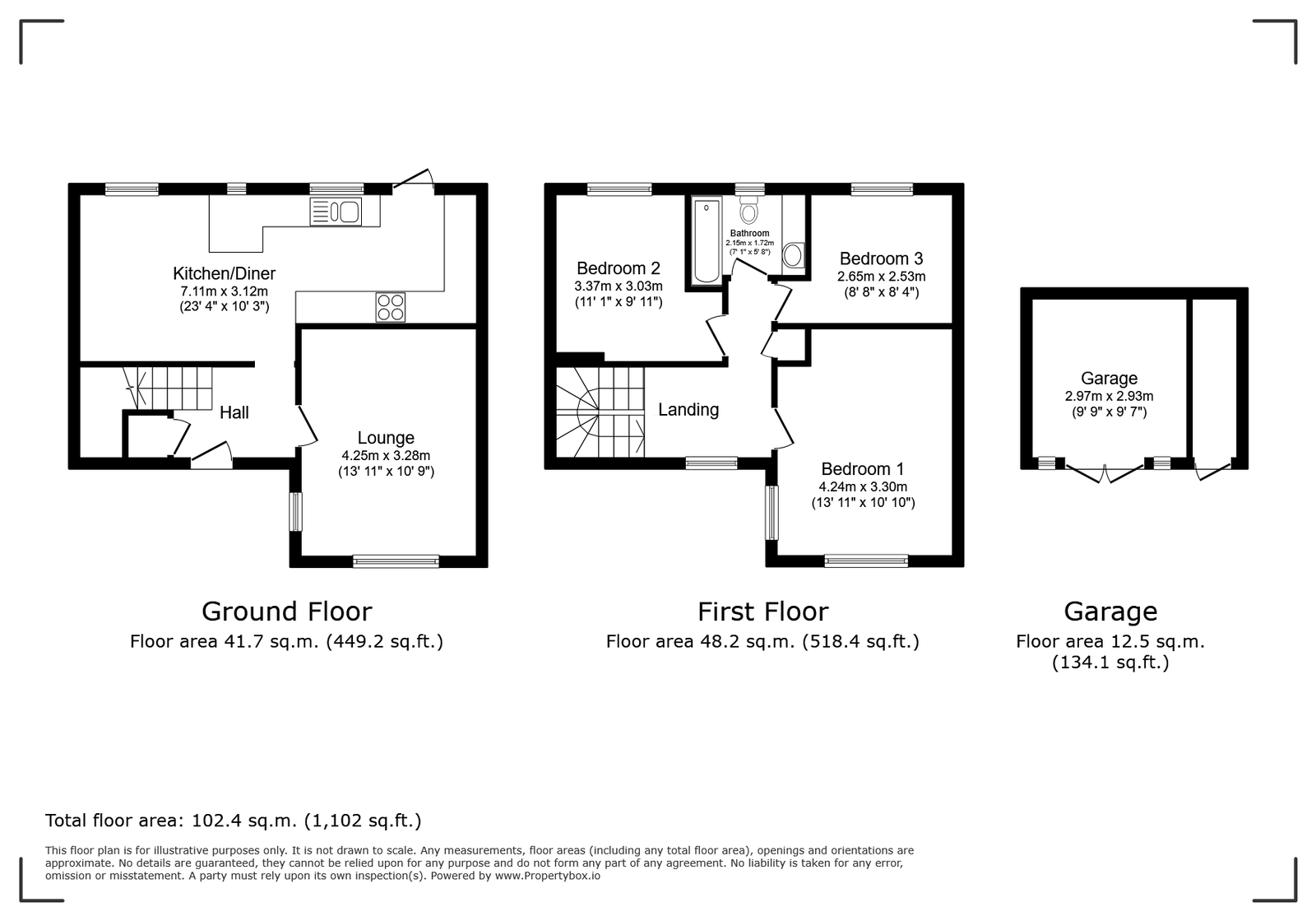26, Hunters Way, Welwyn Garden City floorplan
