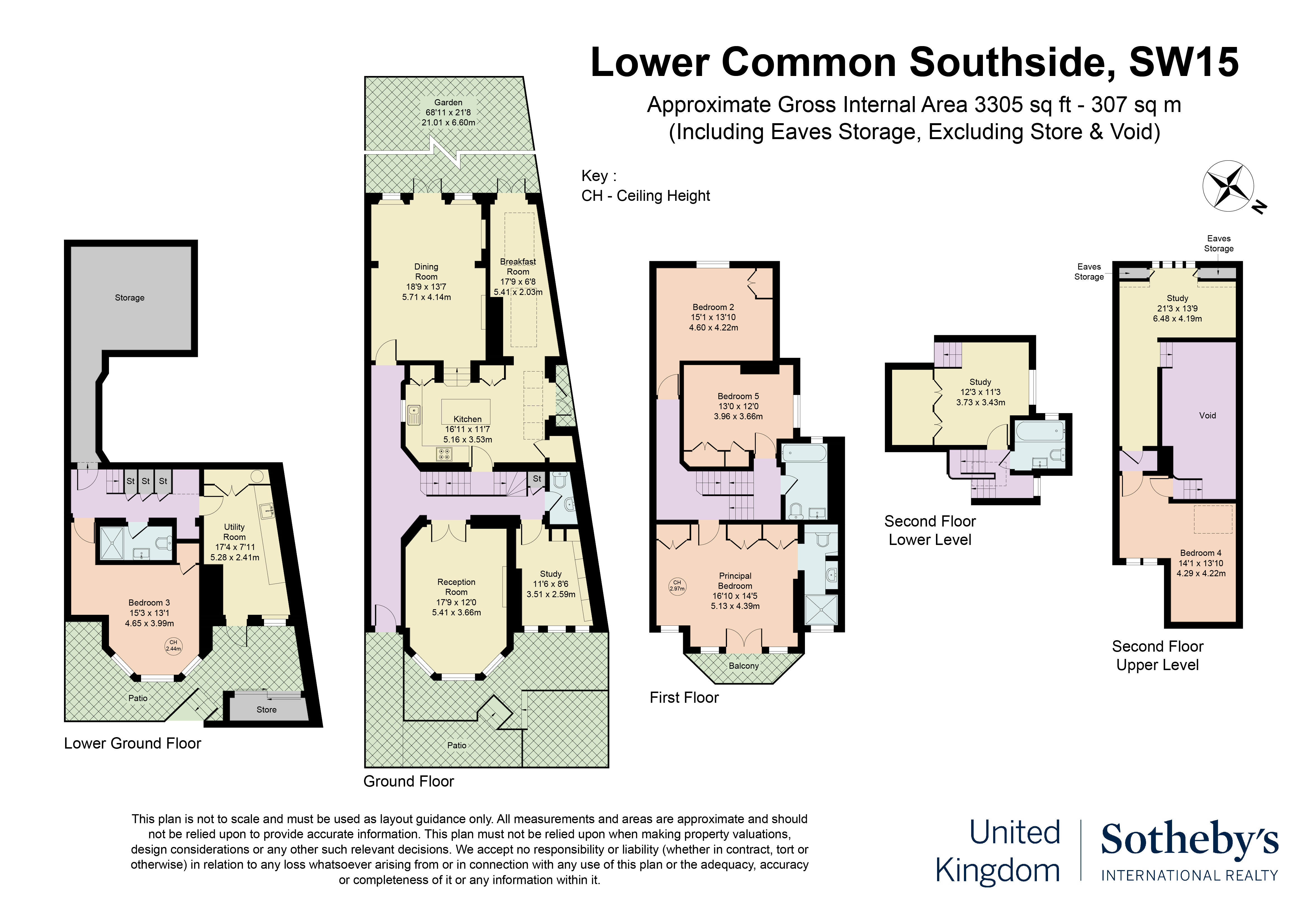23, Lower Common South, London floorplan