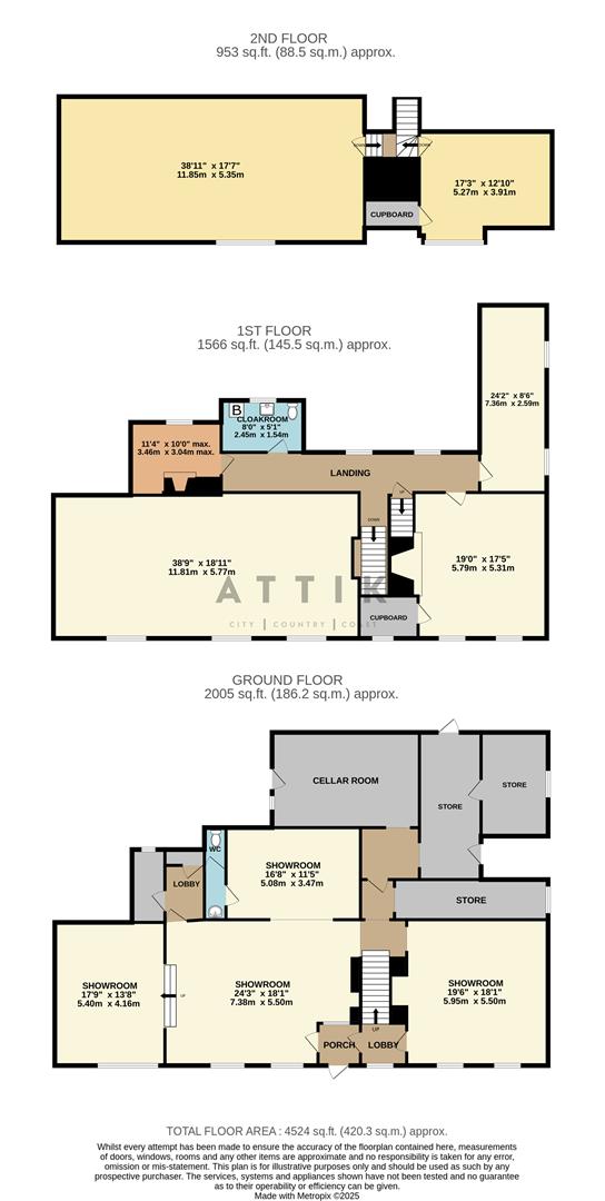 Blackdog Antique Centre, 12, Market Place, Halesworth floorplan