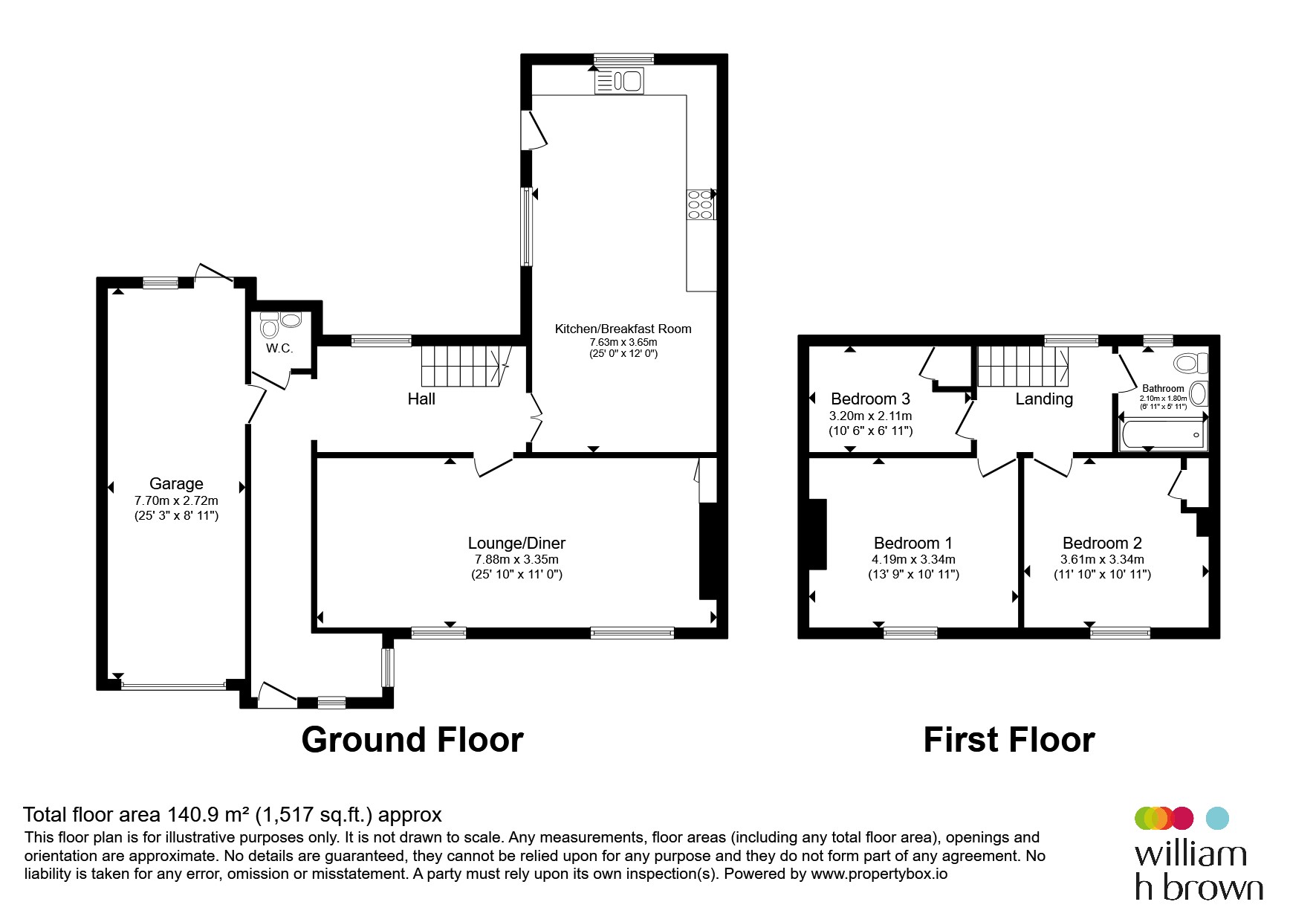 19, Bourne Road Estate, Grantham floorplan