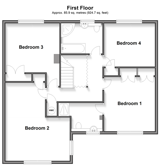 Carpenters Lane Hadlow, Tonbridge floorplan