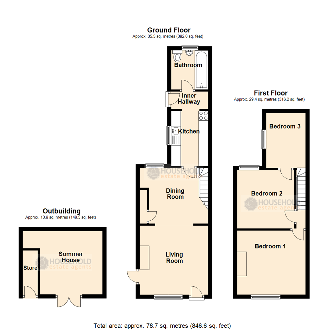 Princes Street, Toddington, Dunstable LU5, 3 bedroom end terrace house
