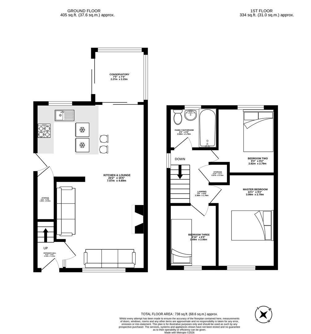 22, School Field, Preston floorplan